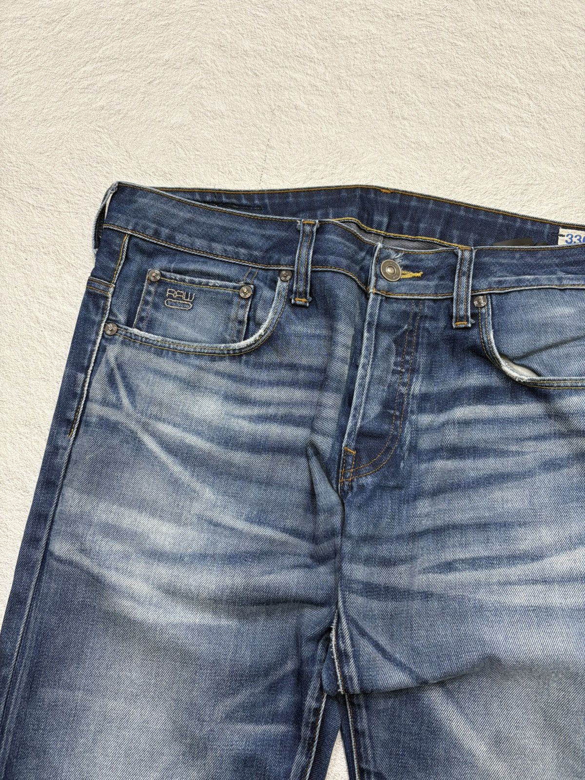 Hysteric Glamour 2000s G-Star raw acid wash denim japan Y2k style Size US 34 / EU 50 - 3 Thumbnail