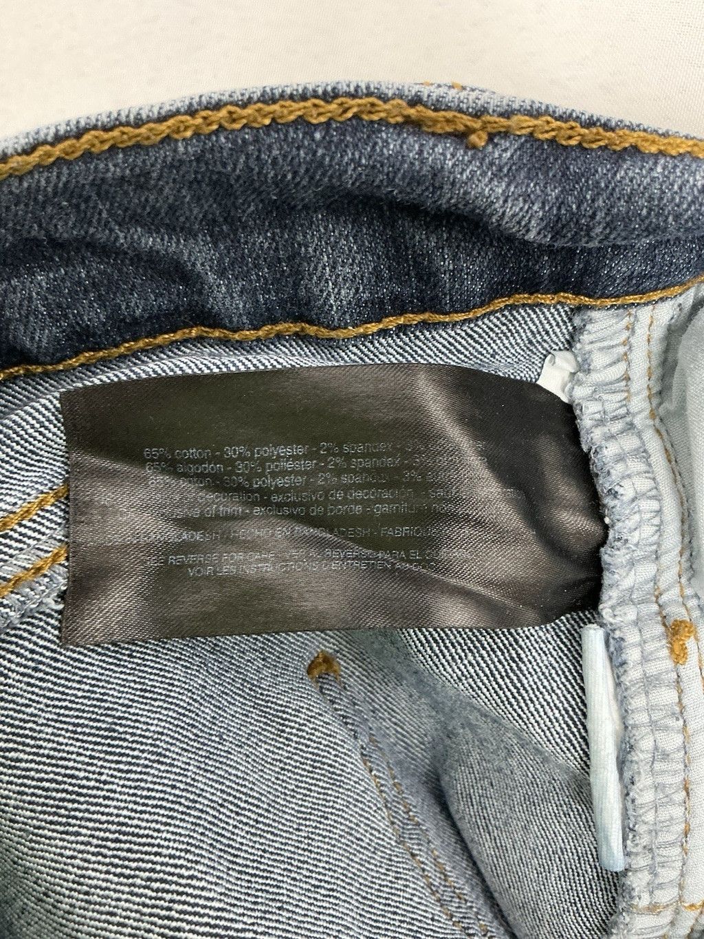 Gloria Vanderbilt Woman's Gloria Vanderbilt Amanda Bootcut Blue Jeans Size 16 Size 38" / US 16 / IT 52 - 6 Thumbnail
