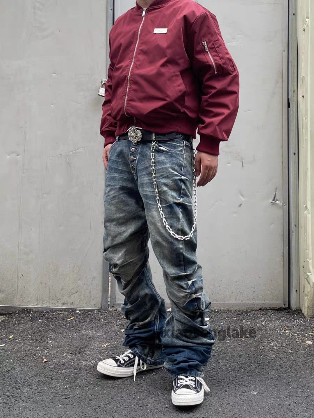 Jean zx faded punk grunge rocker undercover style jeans Size US 30 / EU 46 - 2 Thumbnail