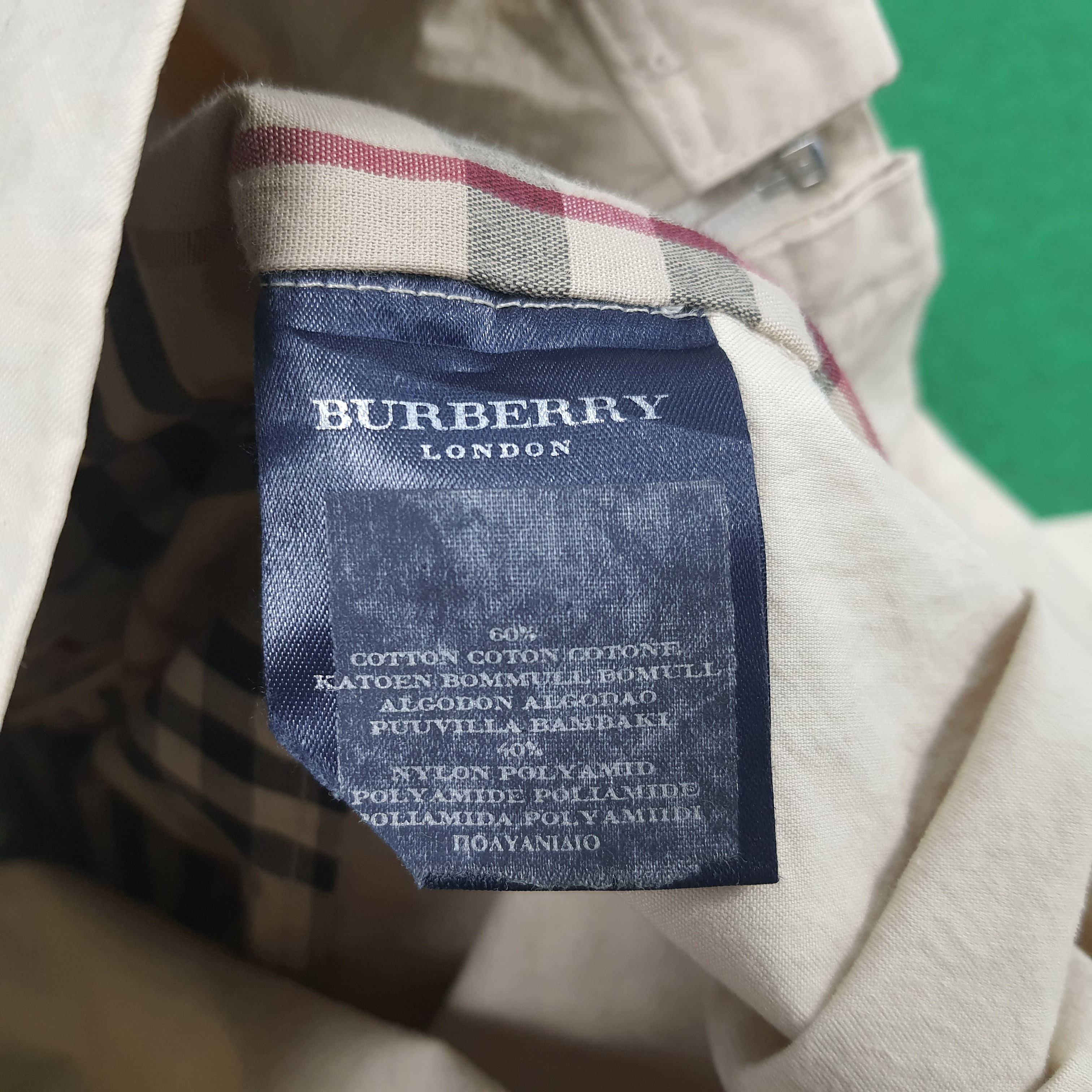 Burberry Vintage Burberry London Custom Spell Out Jacket Size US M / EU 48-50 / 2 - 5 Thumbnail