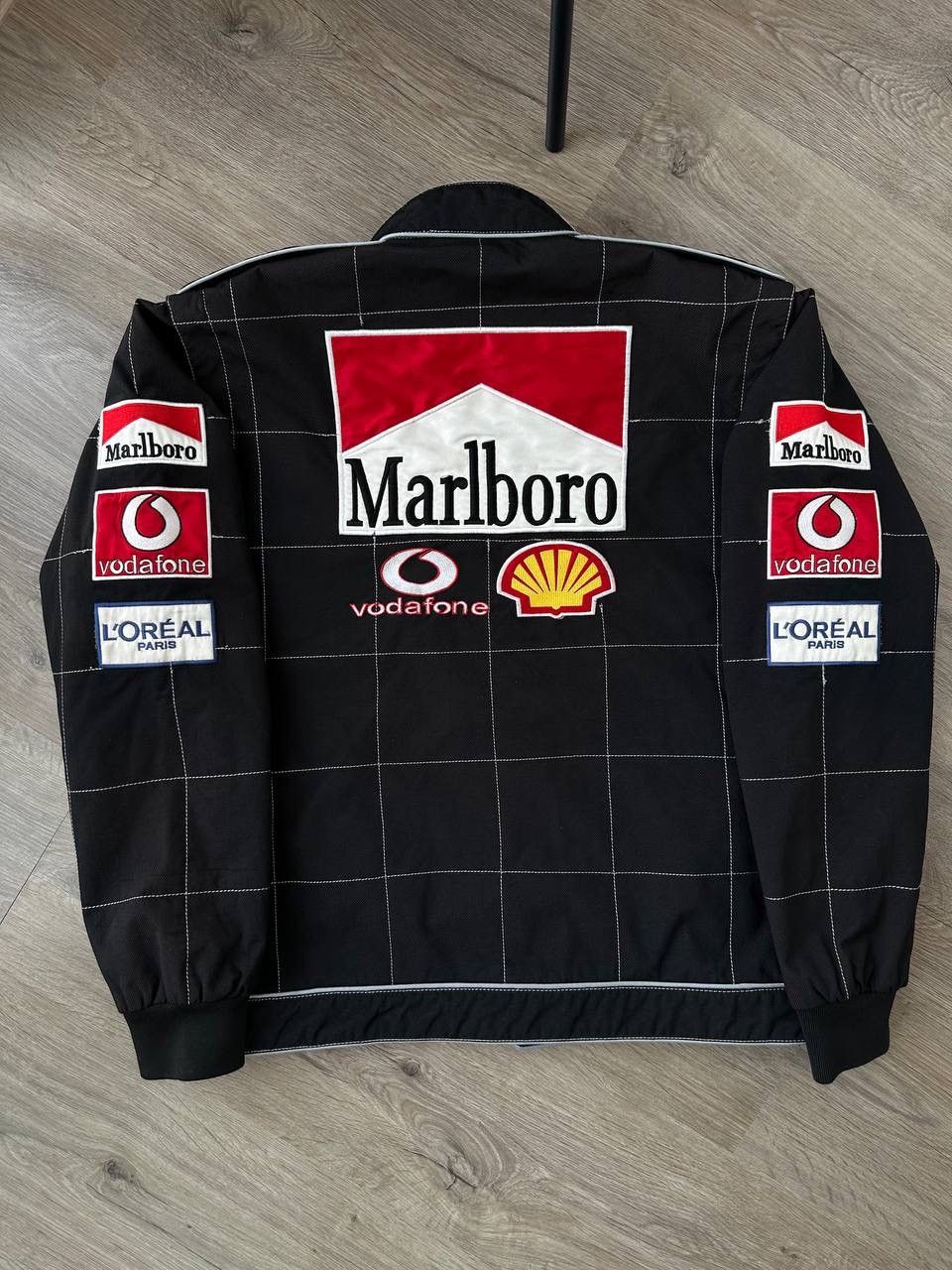 Ferrari × Marlboro Vintage Ferarri Racing Marlboro Black Jacket Size US M / EU 48-50 / 2 - 12 Thumbnail