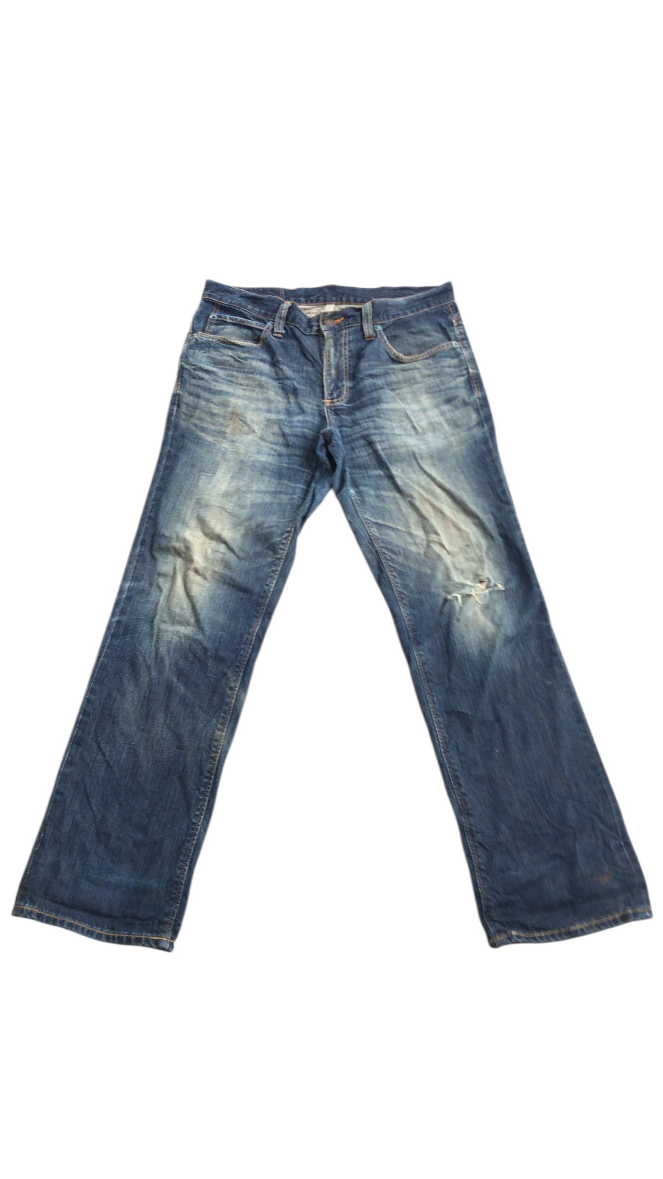 Hysteric Glamour Vintage 90s Edwin Gold Rush Distressed denim-Size 36 Size US 36 / EU 52 - 8 Thumbnail