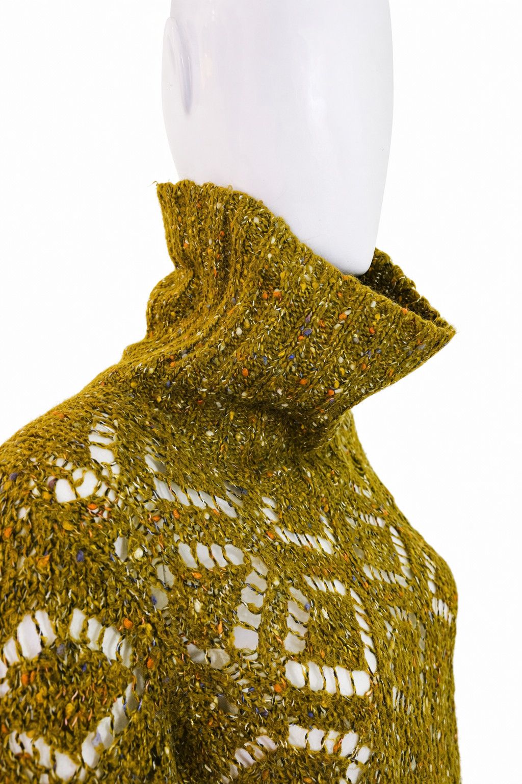 Dolce & Gabbana D&G Dolce & Gabbana Knit Sweater Net Open Crochet Pullover Size M / US 6-8 / IT 42-44 - 3 Thumbnail