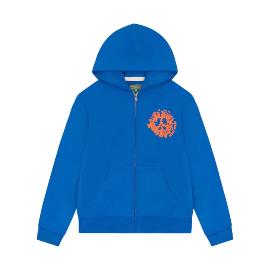 DENIM TEARS University Zip Up Hoodie Knicks Size US M / EU 48-50 / 2 - 1 Thumbnail