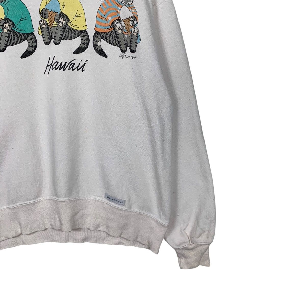 Other 90’s CRAZY SHIRTS Made in Usa Graphics Sweatshirt #2044-C89 Size US S / EU 44-46 / 1 - 5 Thumbnail