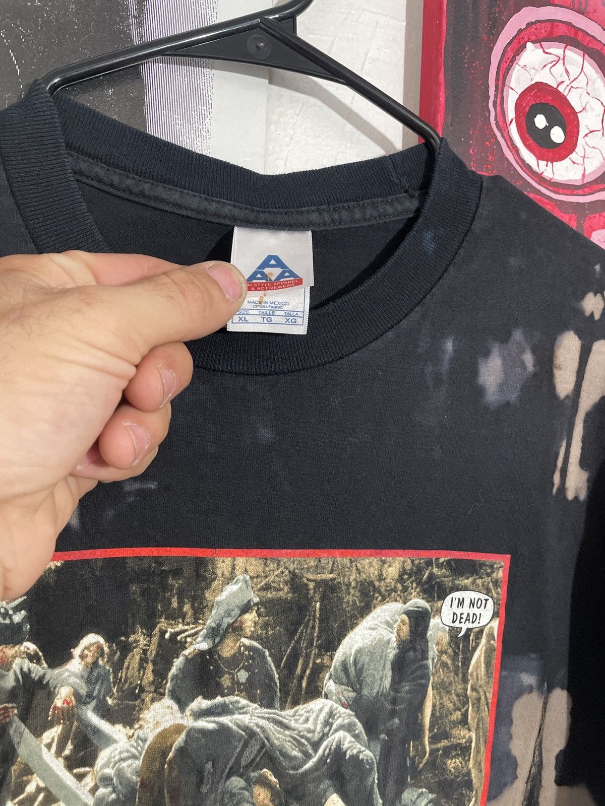 Vintage 2000 MONTY PYTHON BRING OUT YOUR DEAD Size US XL / EU 56 / 4 - 3 Thumbnail