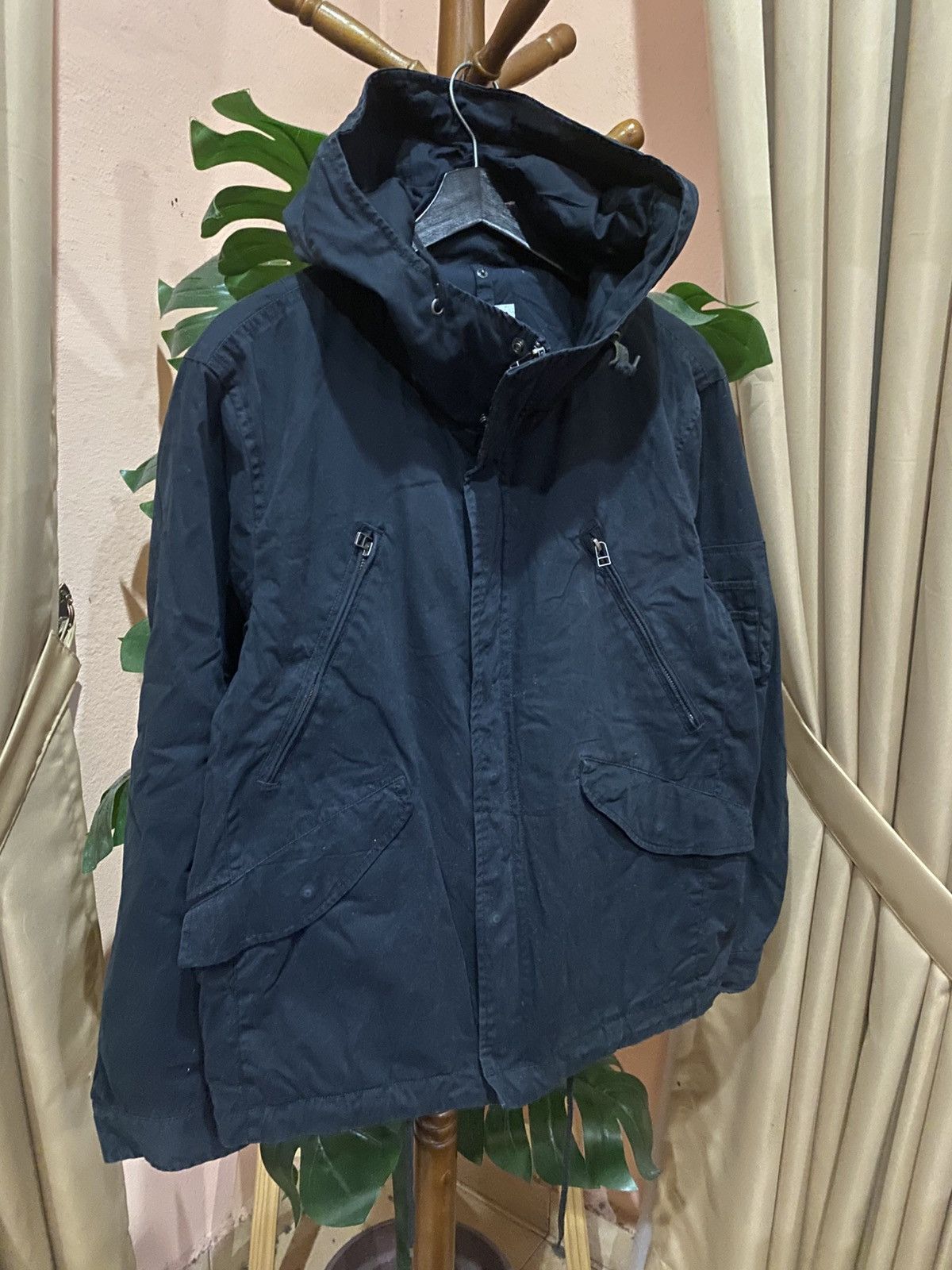 Ships Jet Blue SHIPS JET BLUE M-72 Military Parka Black Large Men Tactical Size US M / EU 48-50 / 2 - 3 Thumbnail