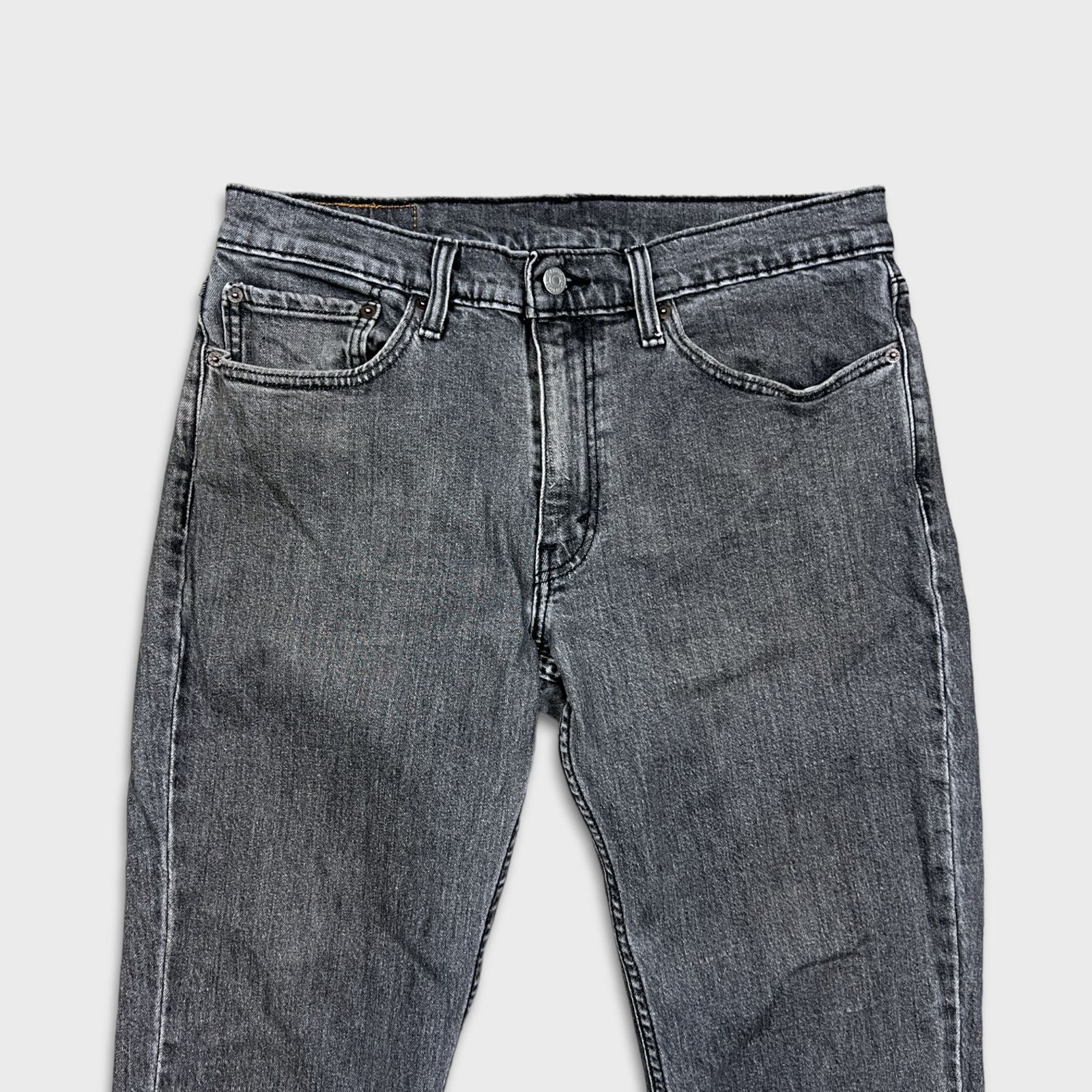 Levi's × Vintage Levi's 511 Jeans Mens 34x31 Gray Slim Stone Wash Denim Pants Size US 34 / EU 50 - 2 Thumbnail