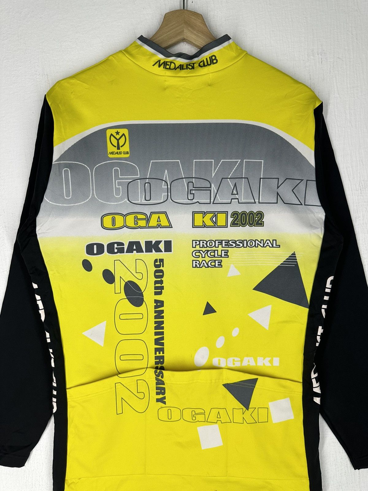 Vintage Vtg Medalist Club Ogaki 50th Anniversary Cycle Race Jersey Size US M / EU 48-50 / 2 - 9 Thumbnail