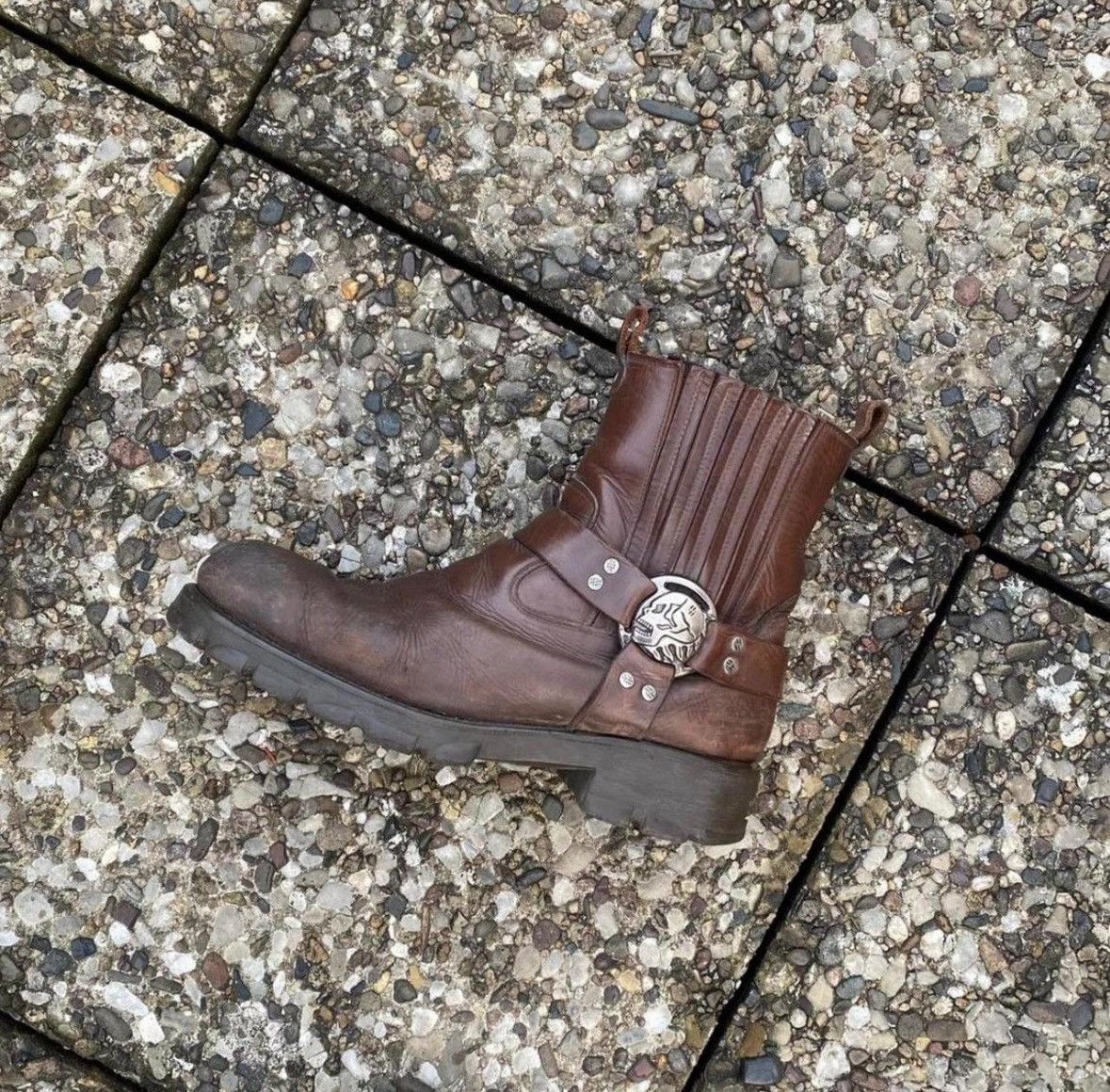 New Rock Vintage Archive New Rocks Platform Boots | Grailed