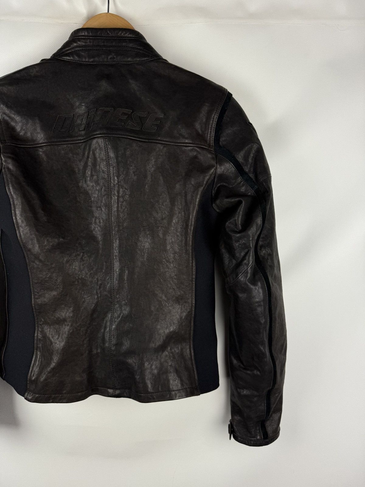 Dainese Dainese Ladies Leather Biker Racing Motorcycle Jacket Size M / US 6-8 / IT 42-44 - 15 Thumbnail