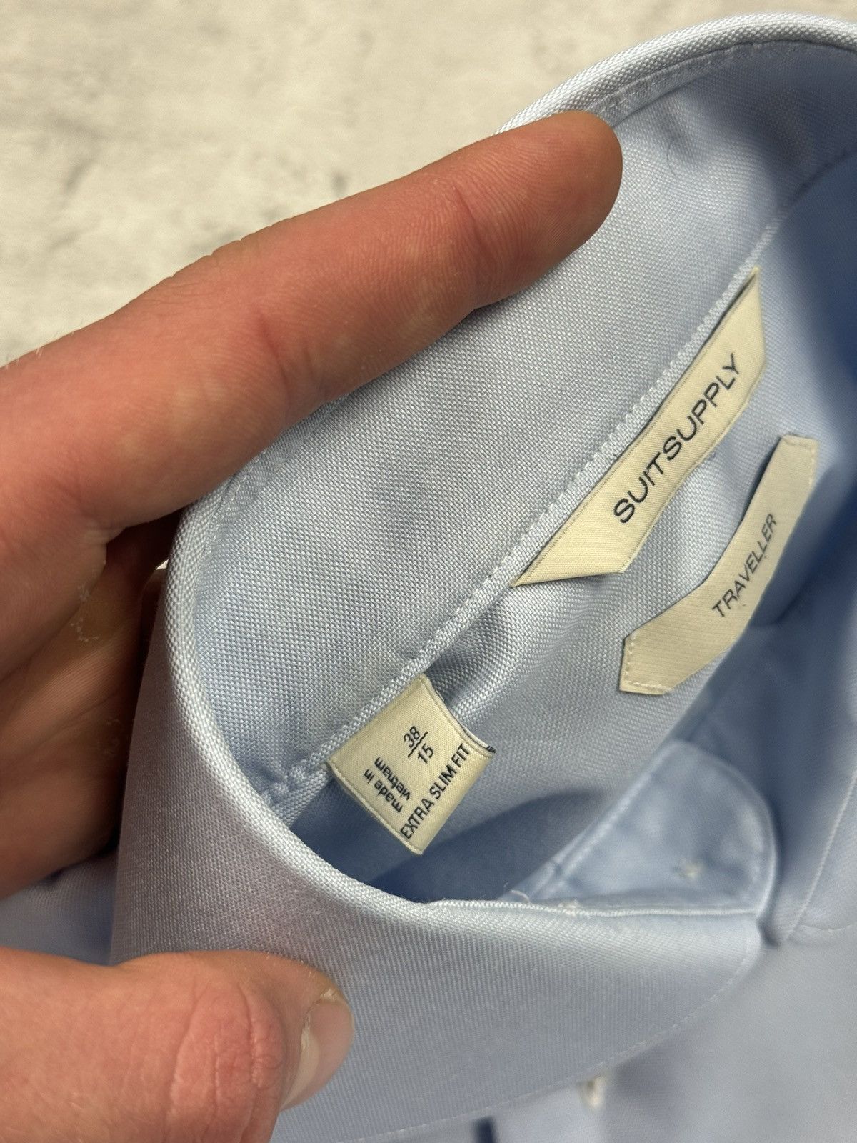 Suitsupply Suitsupply Shirt Button Up Size 38 Size US M / EU 48-50 / 2 - 12 Thumbnail