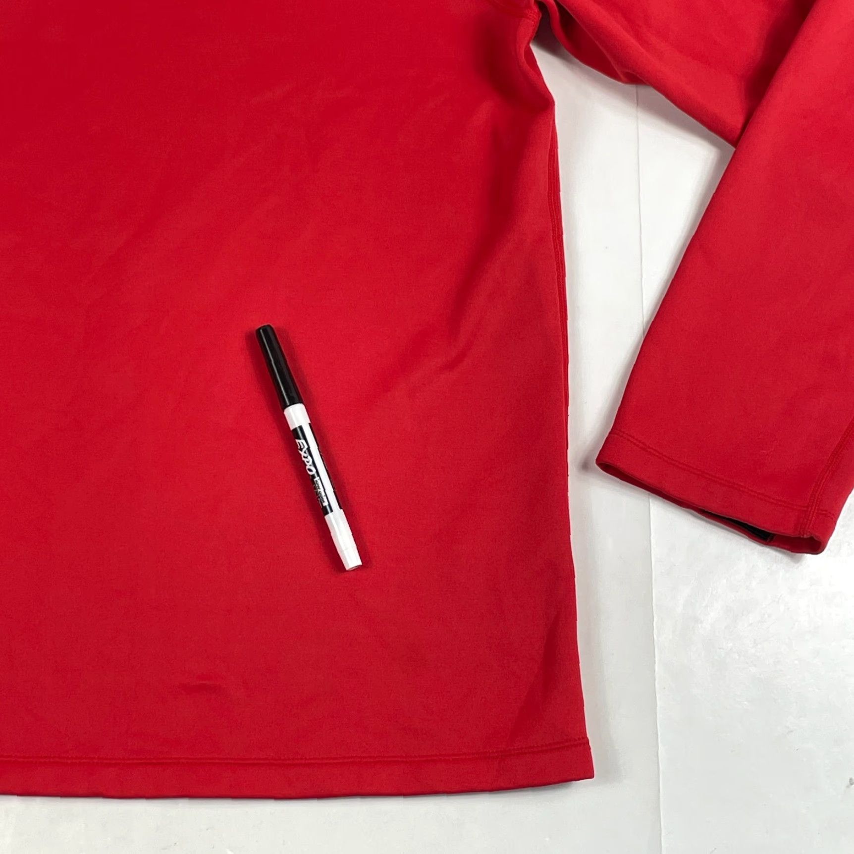 Merrell Merrell Jacket Mens Large Red Fleece Lined 1/4 Zip Pullover Outdoor Casual Coat Weather Wind-Resistant Size US L / EU 52-54 / 3 - 5 Thumbnail