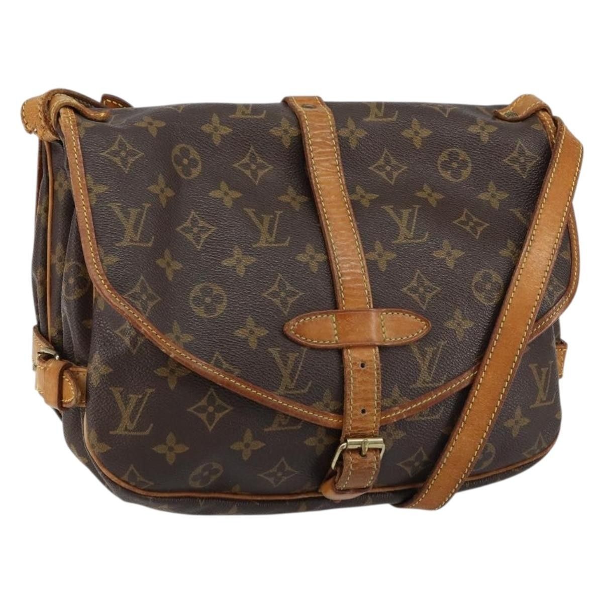 Louis Vuitton Louis Vuitton Saumur Handbag Monogram Canvas Size ONE SIZE - 1 Thumbnail