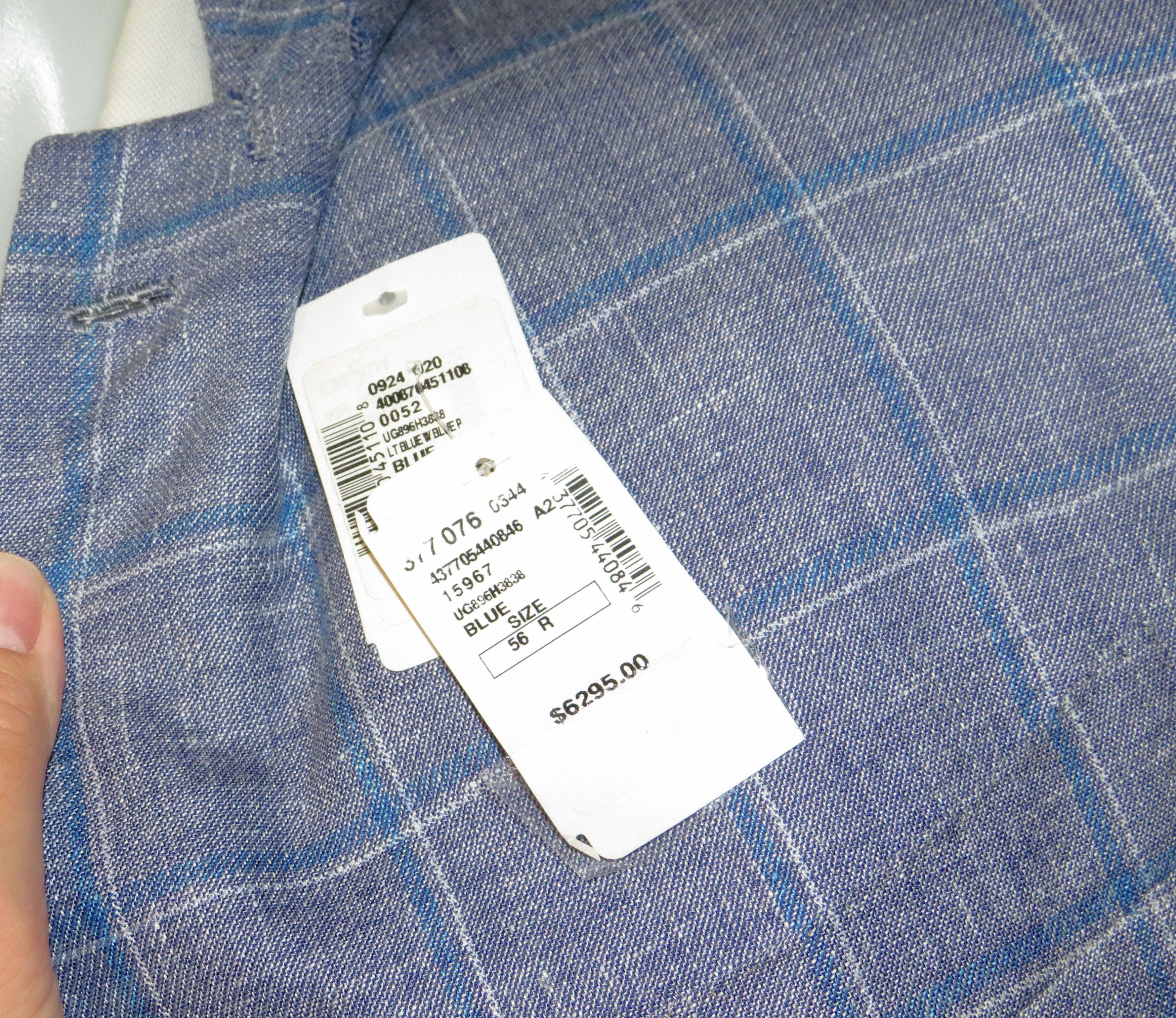 Kiton Cashmere Cotton Silk Three Roll Two Blazer 46R NWT $6295 Size 46R - 6 Thumbnail