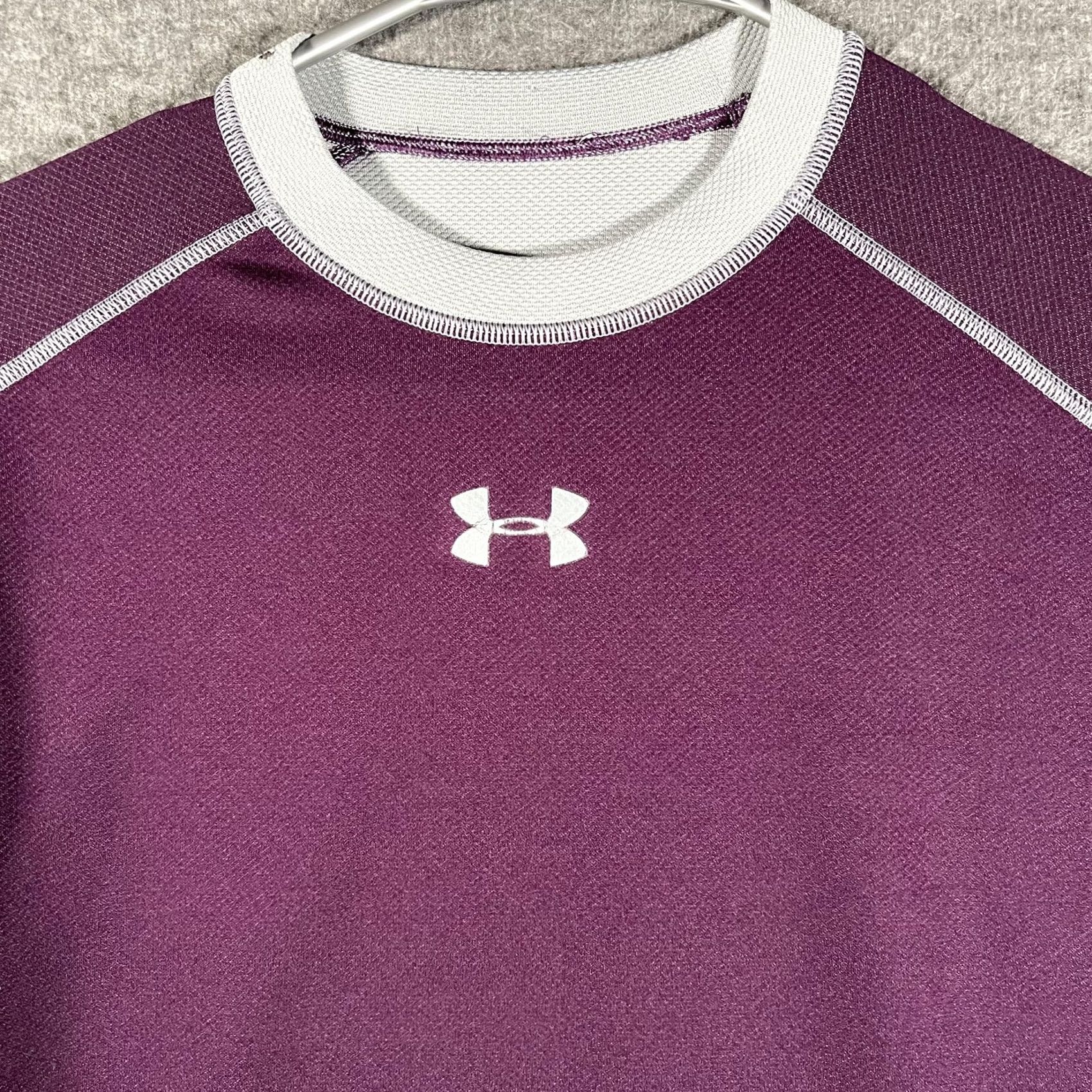 Under Armour Under Armour Shirt Mens S Purple Long Sleeve Reversible Performance Shirt Size US S / EU 44-46 / 1 - 2 Thumbnail