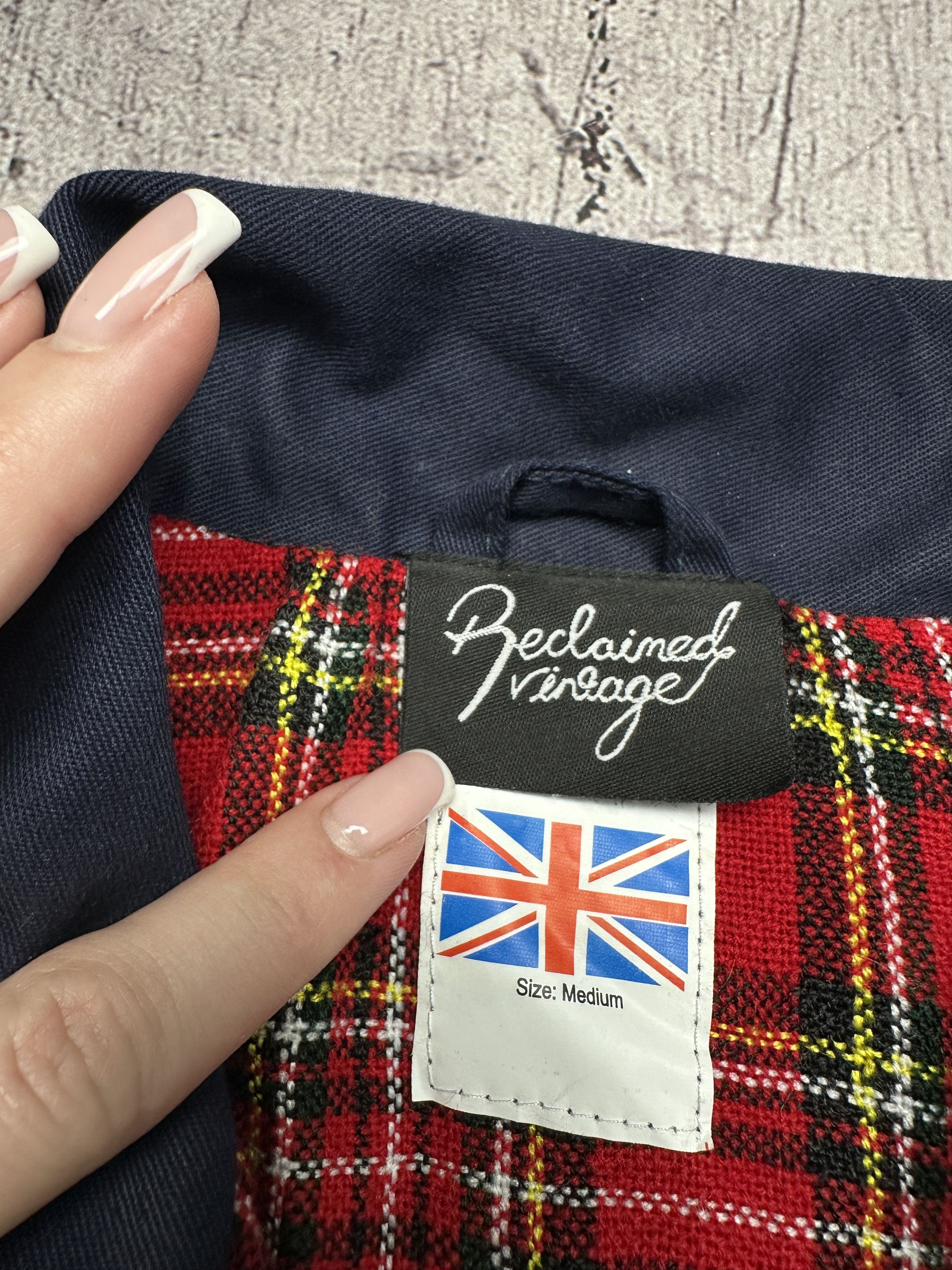 Vintage England Vintage Mens Plaid Lined Collared Jacket Size US M / EU 48-50 / 2 - 3 Thumbnail