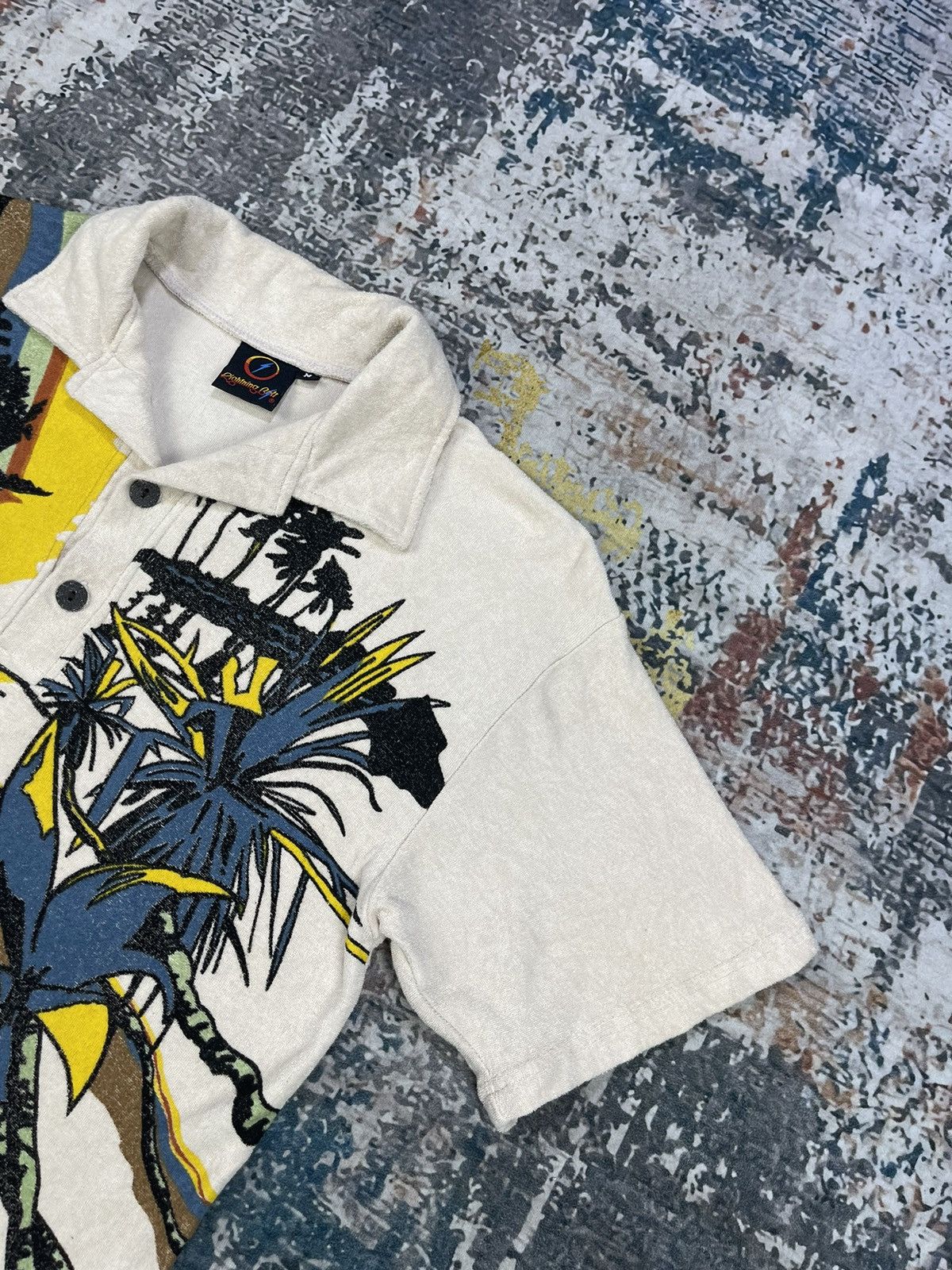 Lightning Bolt Lightning Bolt Polo Hawaiian Shirt Size US S / EU 44-46 / 1 - 4 Thumbnail