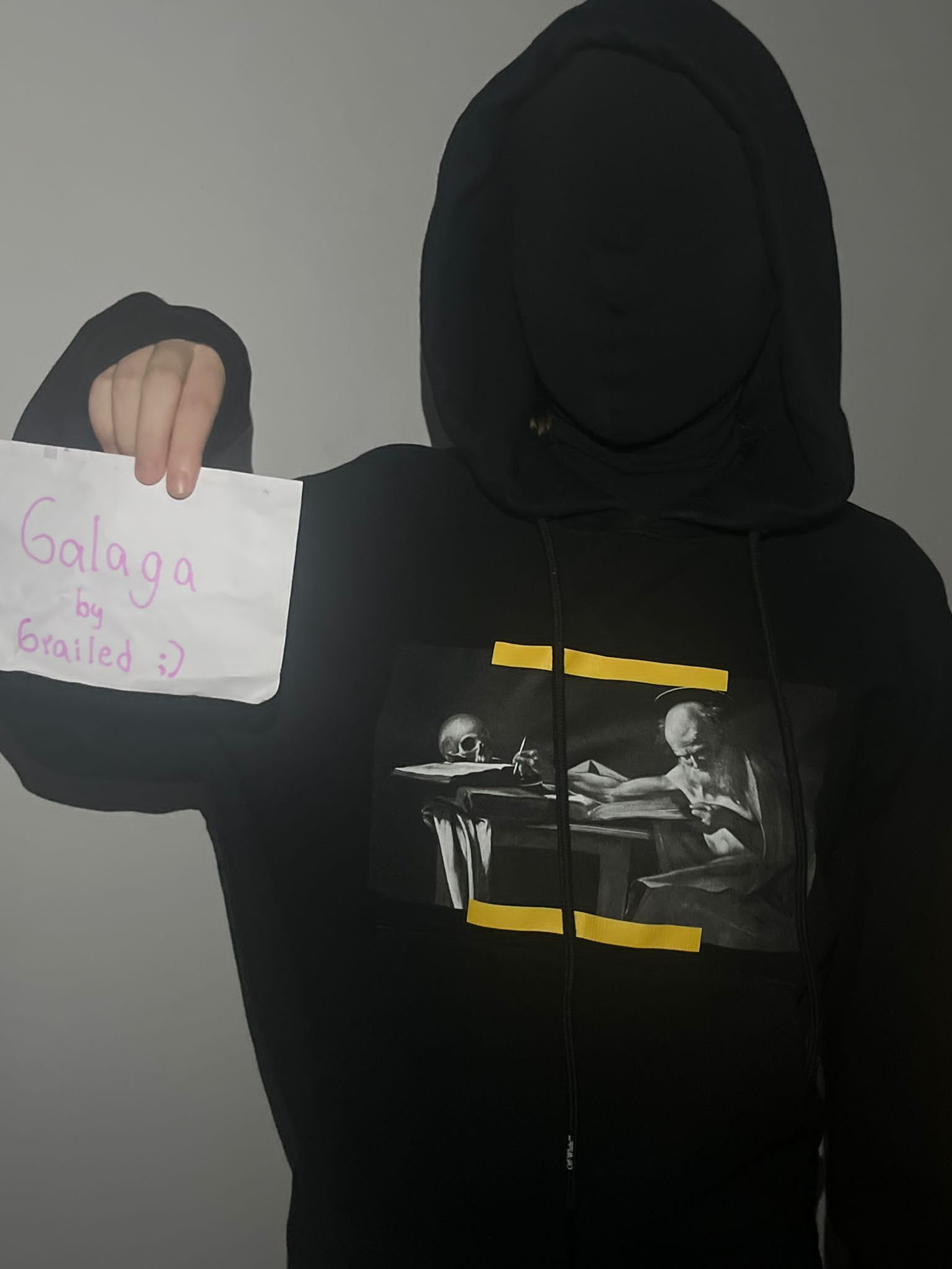 Off-White Off-White Caravaggio Saint Jerome Painting Hoodie Size US XS / EU 42 / 0 - 3 Thumbnail