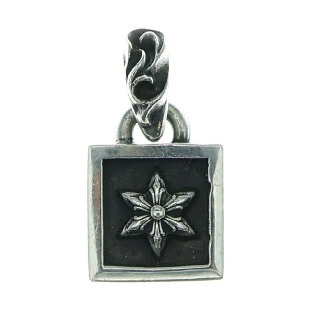 Chrome Hearts Chrome hearts silver 6 point star charm pendent