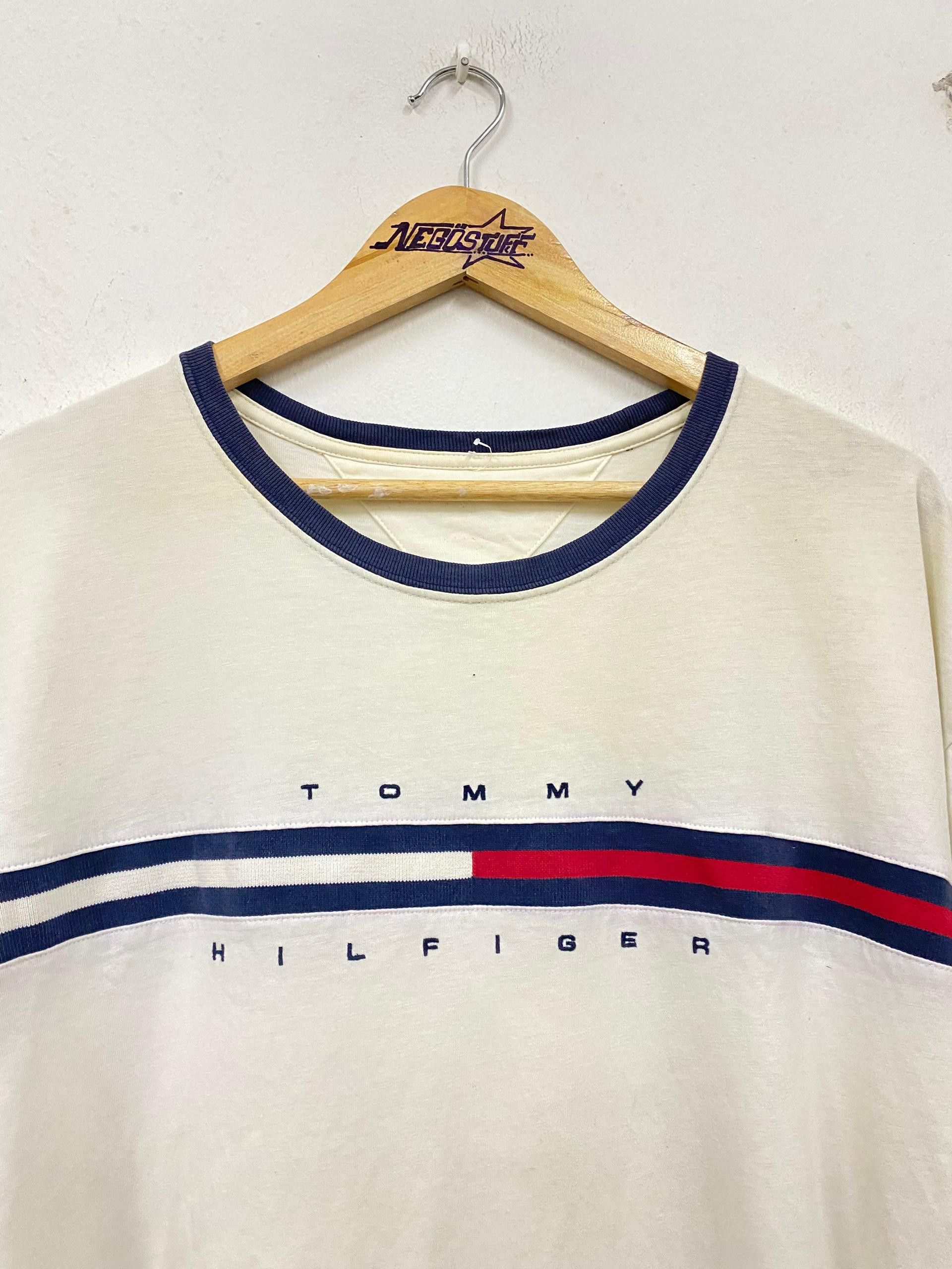 Tommy Hilfiger Tommy Hilfiger Big logo embroidery t shirt Size US XXL / EU 58 / 5 - 2 Thumbnail