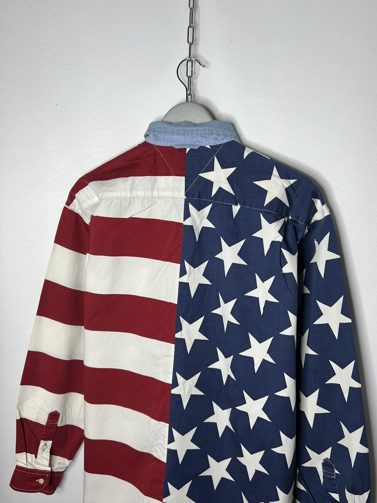 Designer Vintage Tommy Hillfiger Designer Luxury Shirt Long Sleeve Size US L / EU 52-54 / 3 - 7 Thumbnail