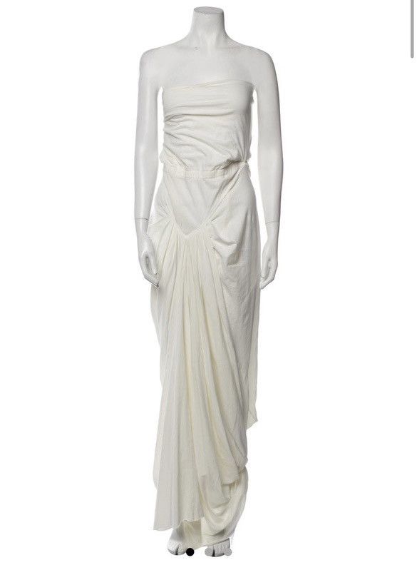 Rick Owens Rick Owens Strapless long dress Size S / US 4 / IT 40 - 7 Thumbnail