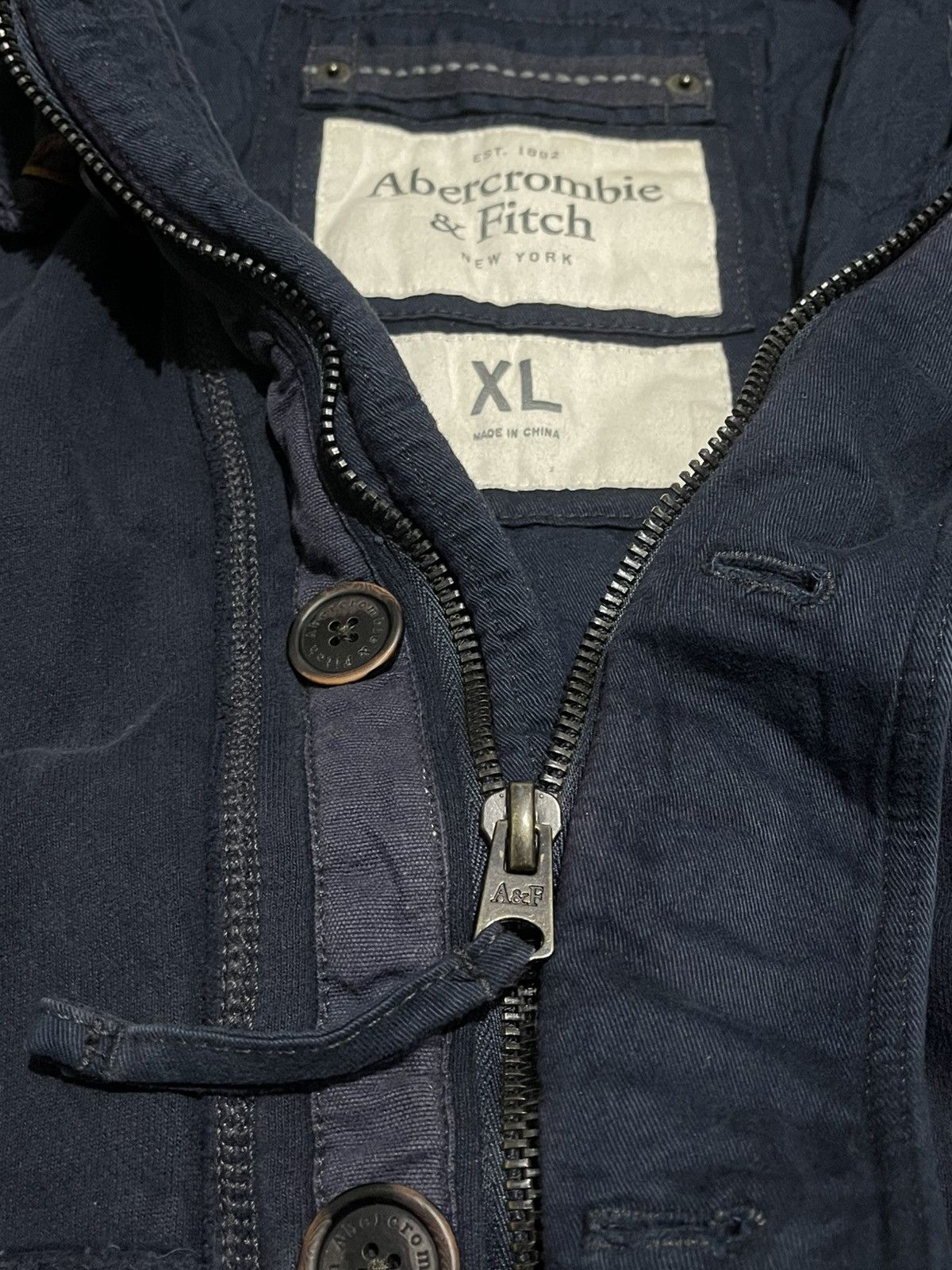 Abercrombie & Fitch Vintage🔥Abercrombie & Fitch Fauxfur Rare. Size US XL / EU 56 / 4 - 11 Thumbnail