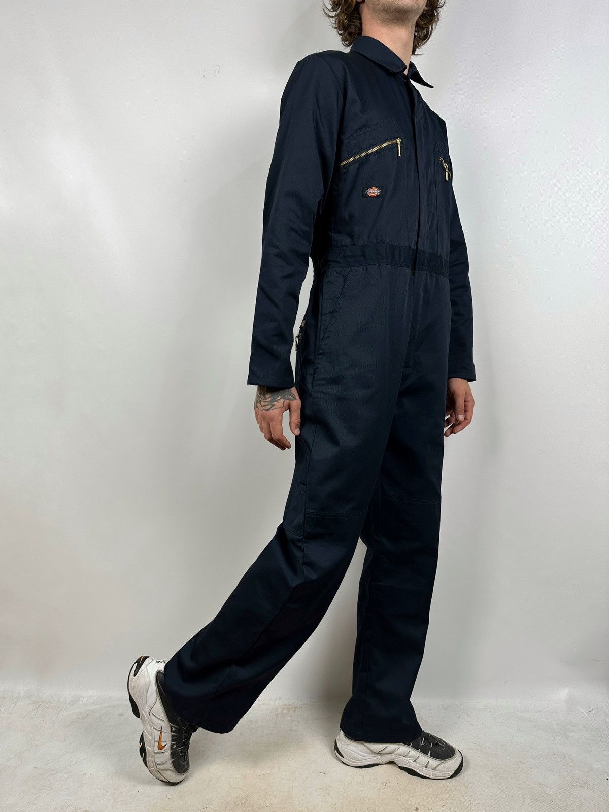Dickies Vintage Dickies Navy Blue Coverall Overall Workers Jumpsuit Size US 32 / EU 48 - 3 Thumbnail