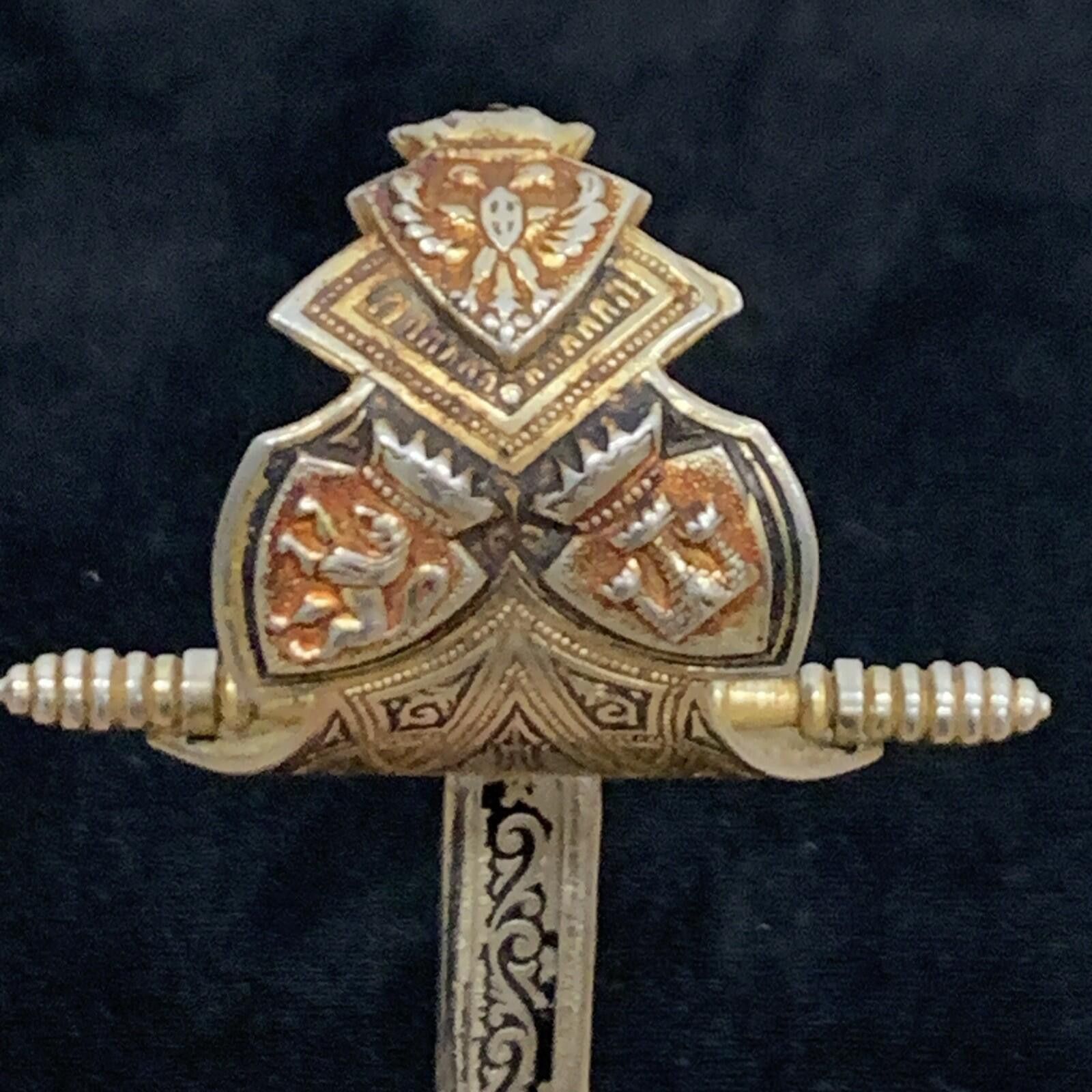 Other Vintage Toledo Spain Sword Letter Opener Rapier Souvenir 8” Size ONE SIZE - 4 Thumbnail