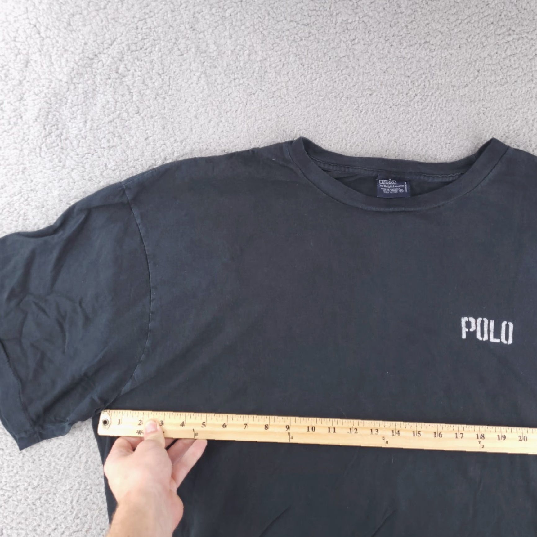 Polo Ralph Lauren Polo Ralph Lauren Shirt Mens 2XL Black Short Sleeve Military Font Size US XXL / EU 58 / 5 - 4 Thumbnail