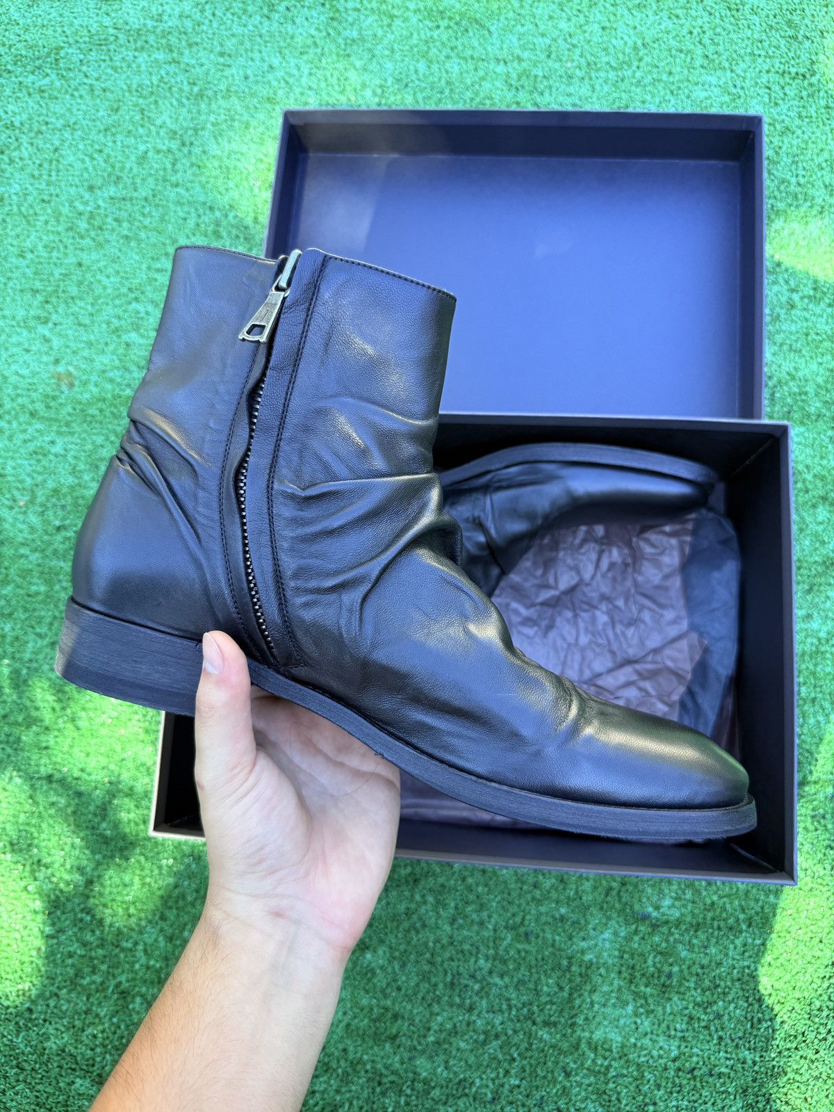 John Varvatos John Varvatos Collection Morrison Sharpei Boots Size 8 Size US 8 / EU 41 - 3 Thumbnail