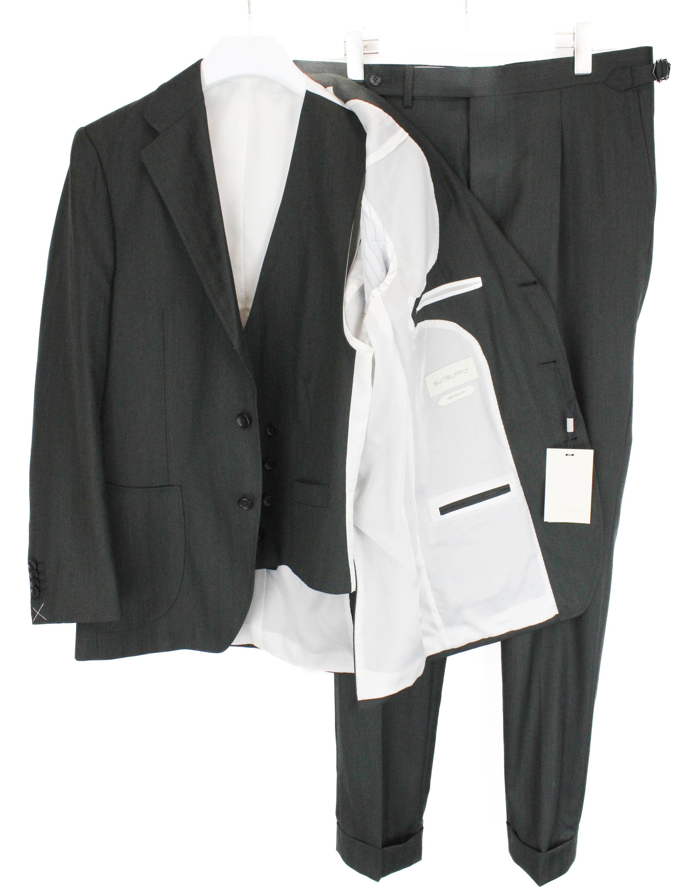 Suitsupply SUITSUPPLY Havana Tulip Slim Ferrara Vigo Suit Men's UK 42 Size 42R - 1 Thumbnail