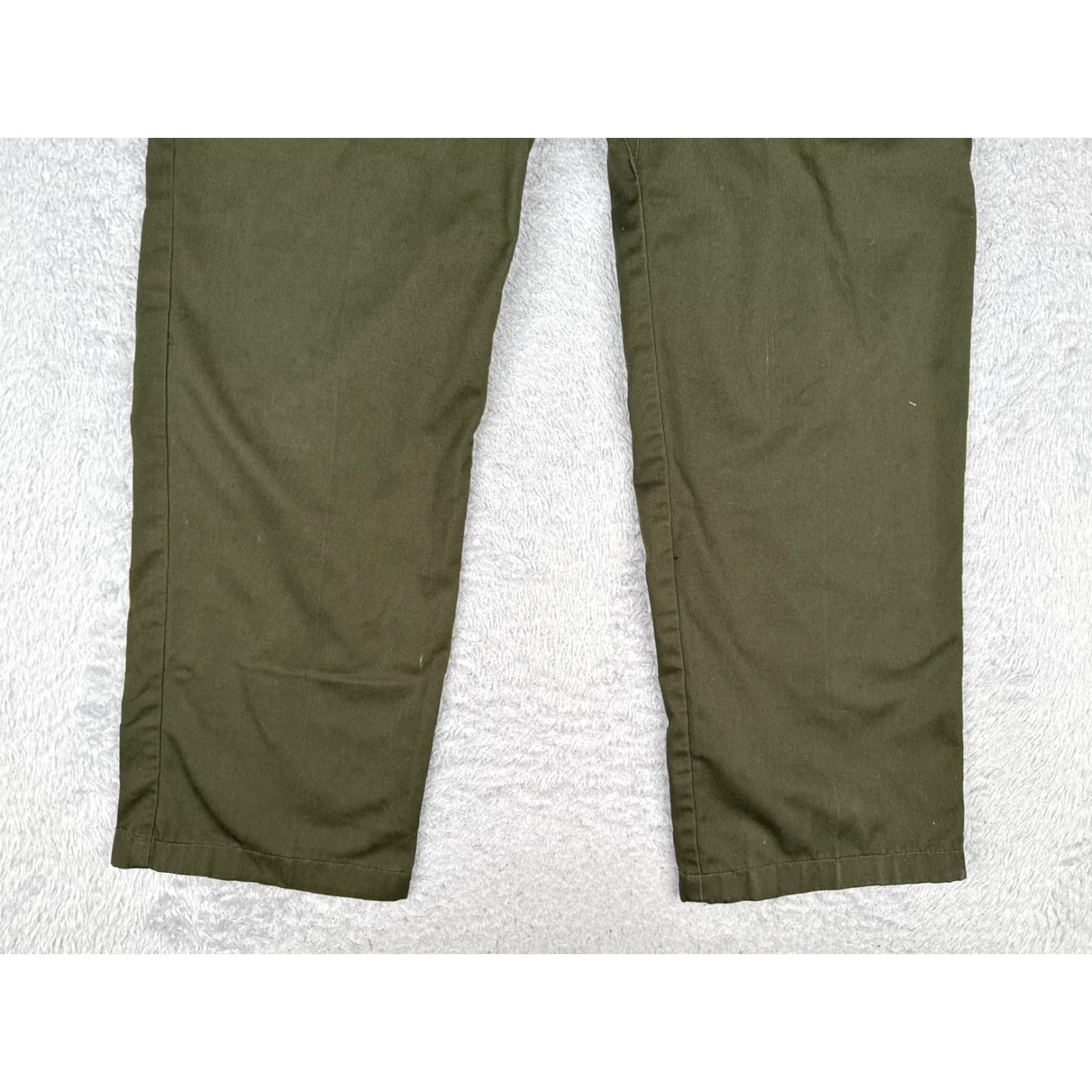 Vintage 5.11 Tactical Series Pants Mens 30x31 Green Polyester Cotton Uniform Tactical Chino Regular Straight Front Pocket 5-Pocket Design USA Men Size US 30 / EU 46 - 2 Thumbnail