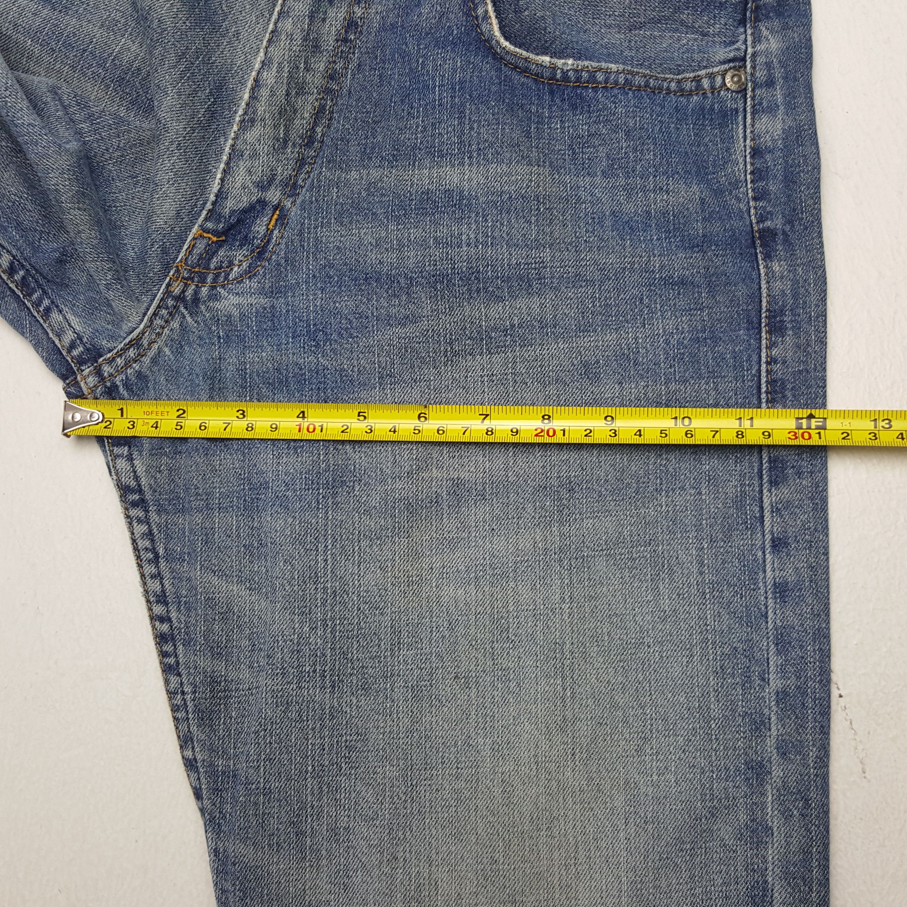Stussy × Vintage Vintage Stussy American Streetwear Style Denim Jeans Size US 30 / EU 46 - 11 Thumbnail