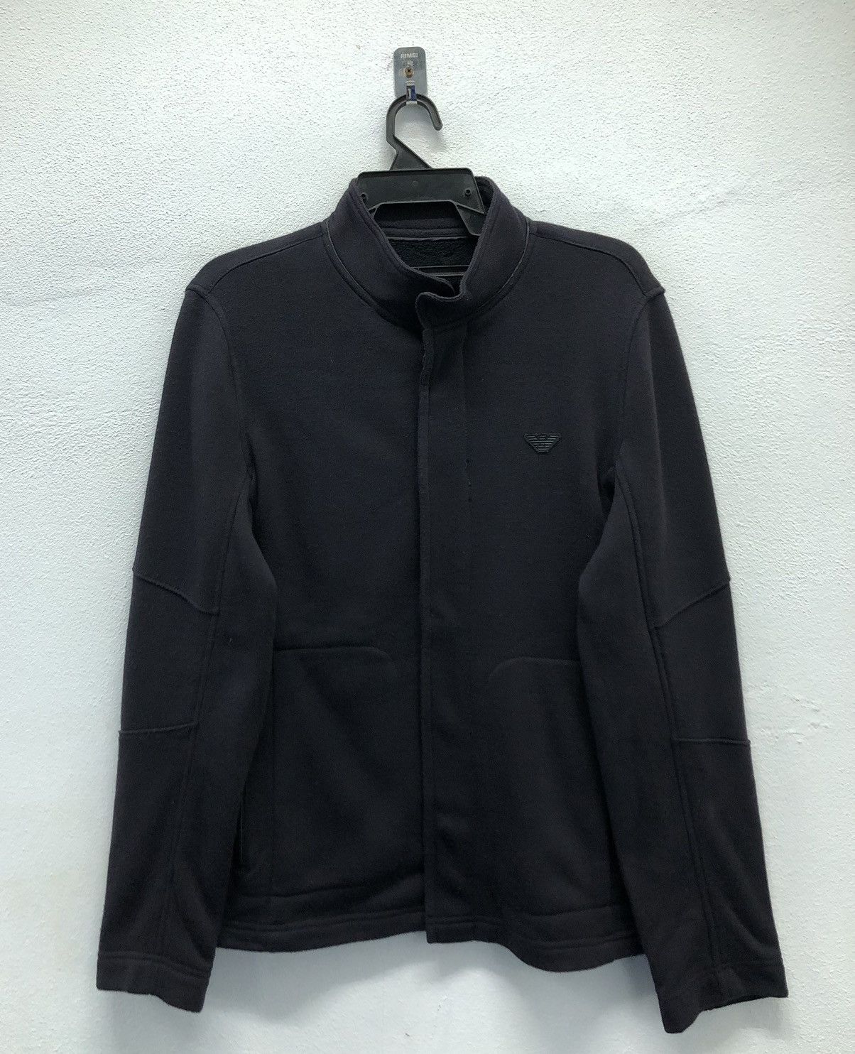 Emporio Armani Emporio Armani Jeans Men's Black Jacket – Size L Size US L / EU 52-54 / 3 - 1 Thumbnail