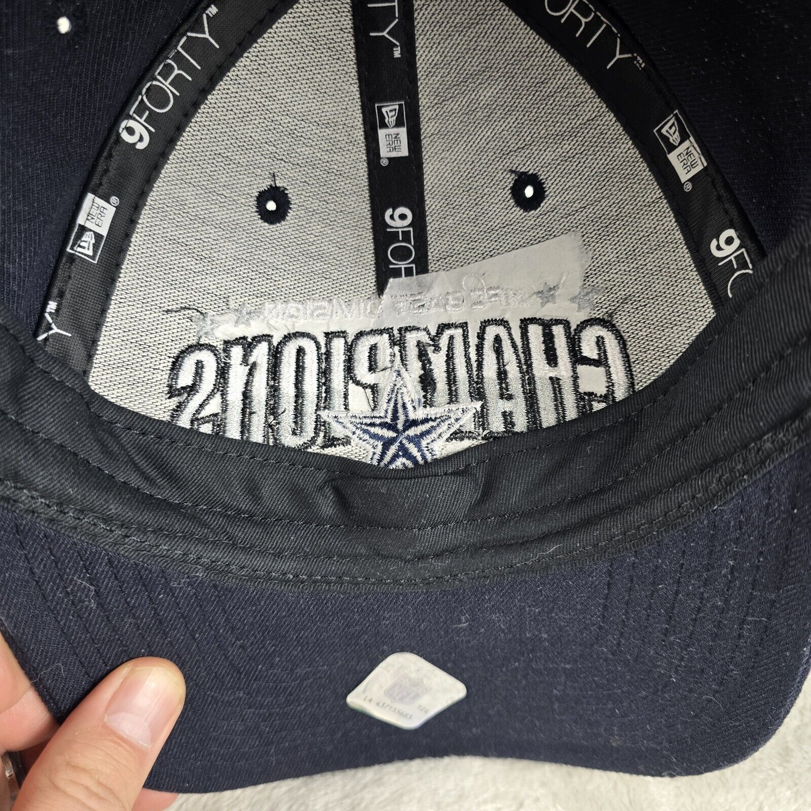 New Era New Era Dallas Cowboys NFC East Division Champions hat Size ONE SIZE - 10 Thumbnail