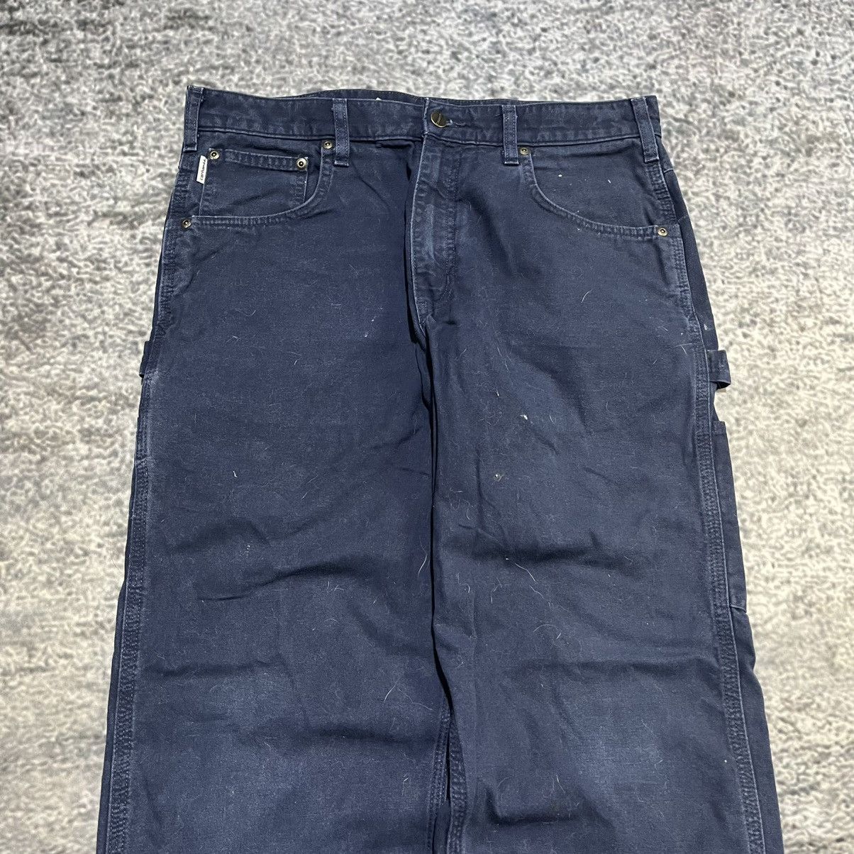 Carhartt Vintage Carhartt Baggy Wide Leg Skater Carpenter Pants Size US 34 / EU 50 - 7 Thumbnail