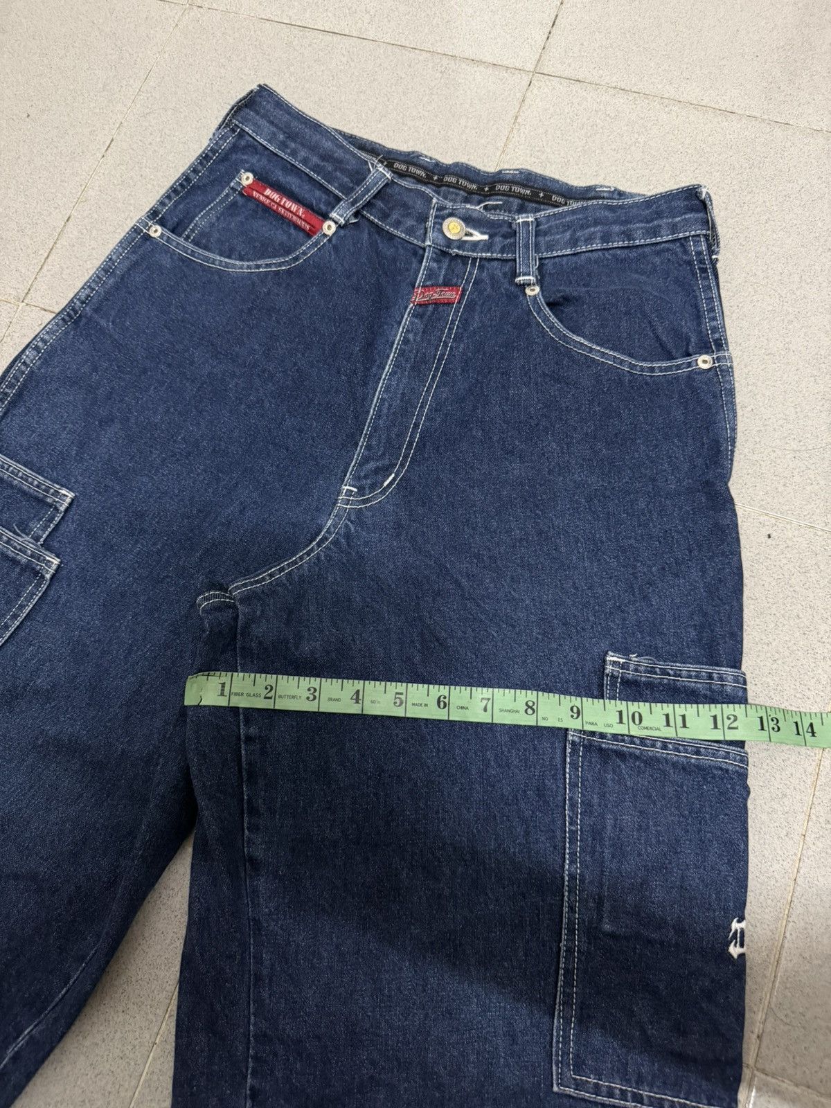Dogtown Vintage Dogtown Skateboard Baggy Cargo Denim Jeans Size US 28 / EU 44 - 13 Thumbnail