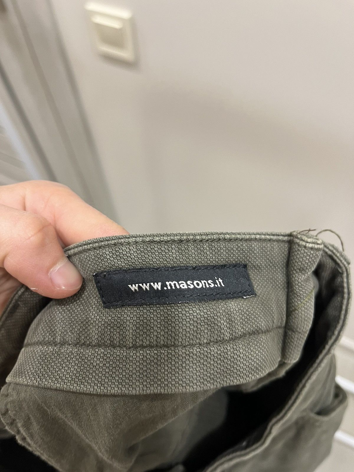 Mason's Mason's Eisenhower Slim Chinos Check Limited Ed. Size 52 W34 Size US 34 / EU 50 - 7 Thumbnail