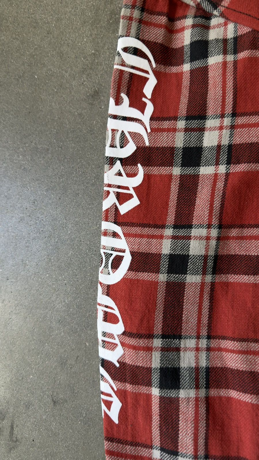 Chrome Hearts RARE! Chrome Hearts Work Dog Scripts Flannel Jacket Size US XS / EU 42 / 0 - 6 Thumbnail