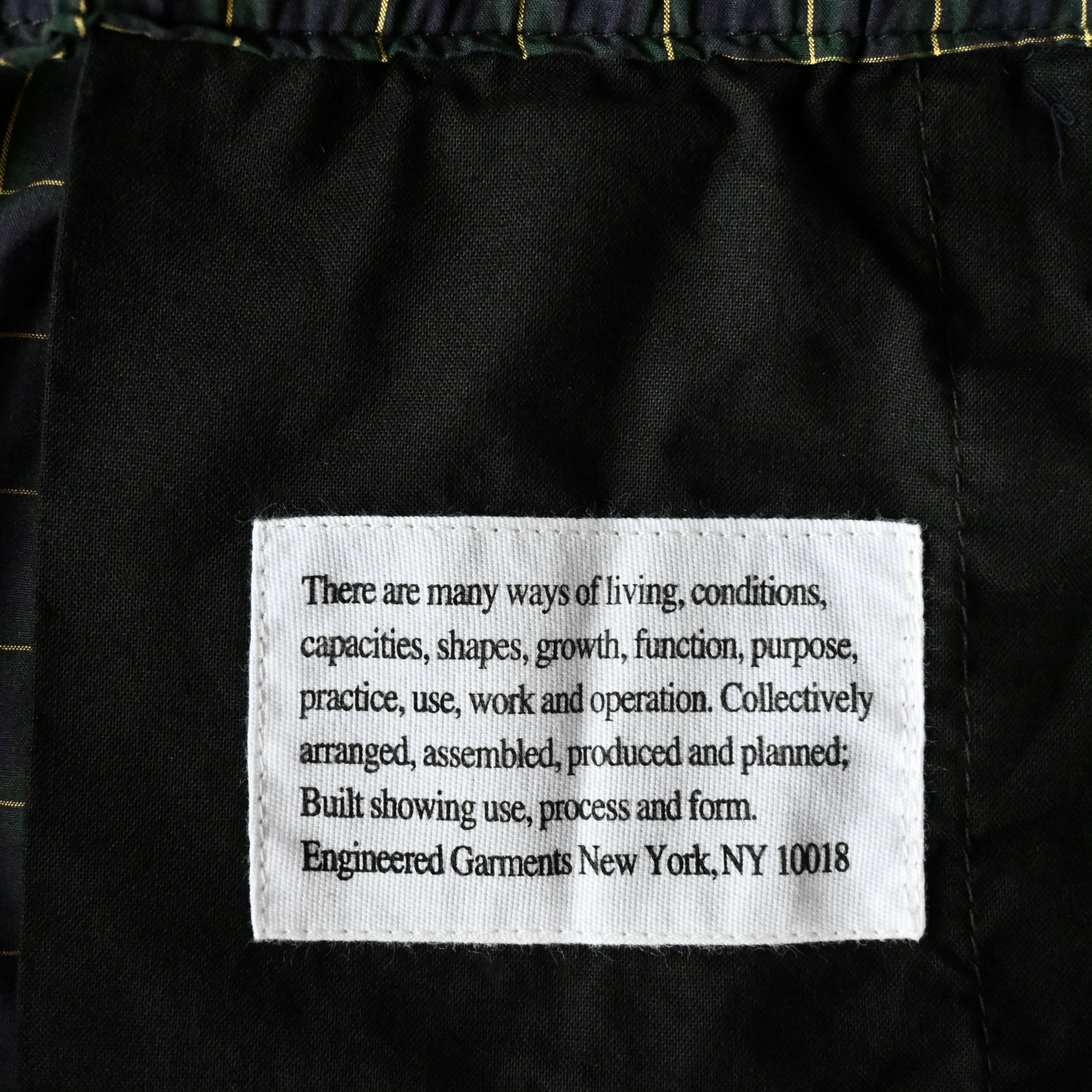 Engineered Garments UNUSED, Engineered Garments Ghurka Easy Shorts Green tartan Size US 34 / EU 50 - 9 Thumbnail