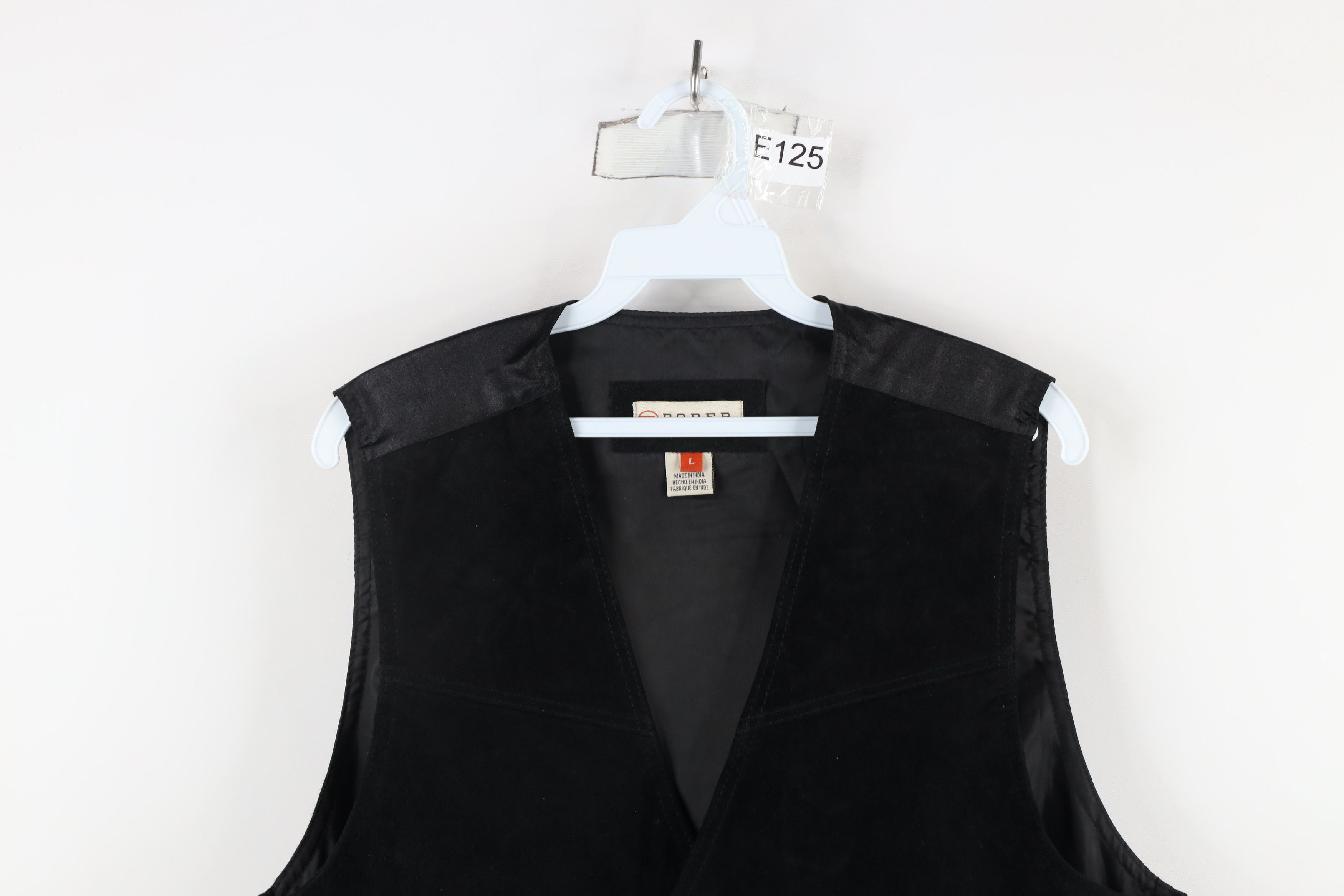 Vintage Vintage 90s Streetwear Leather Buckle Back Vest Jacket Size US L / EU 52-54 / 3 - 2 Thumbnail