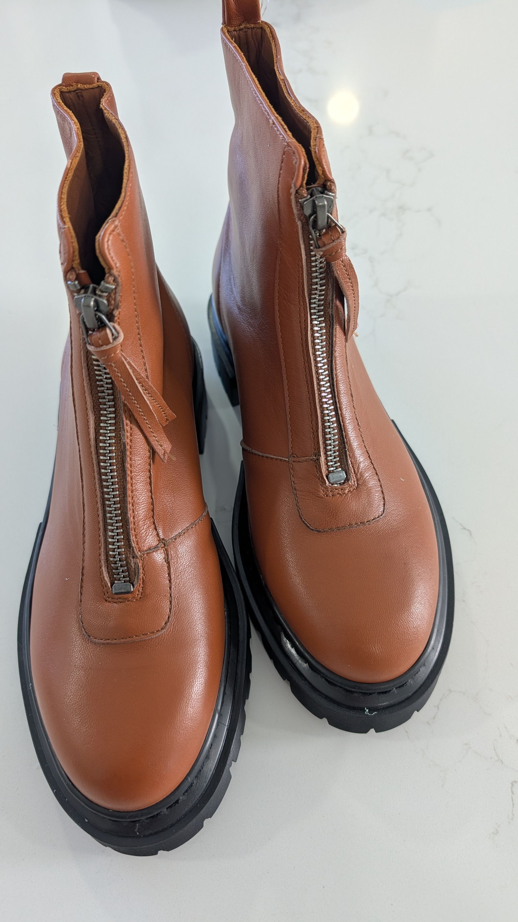 Staud STAUD Miles Zip Ankle Combat Boots Womens 37 7 Size US 7 / IT 37 - 5 Thumbnail