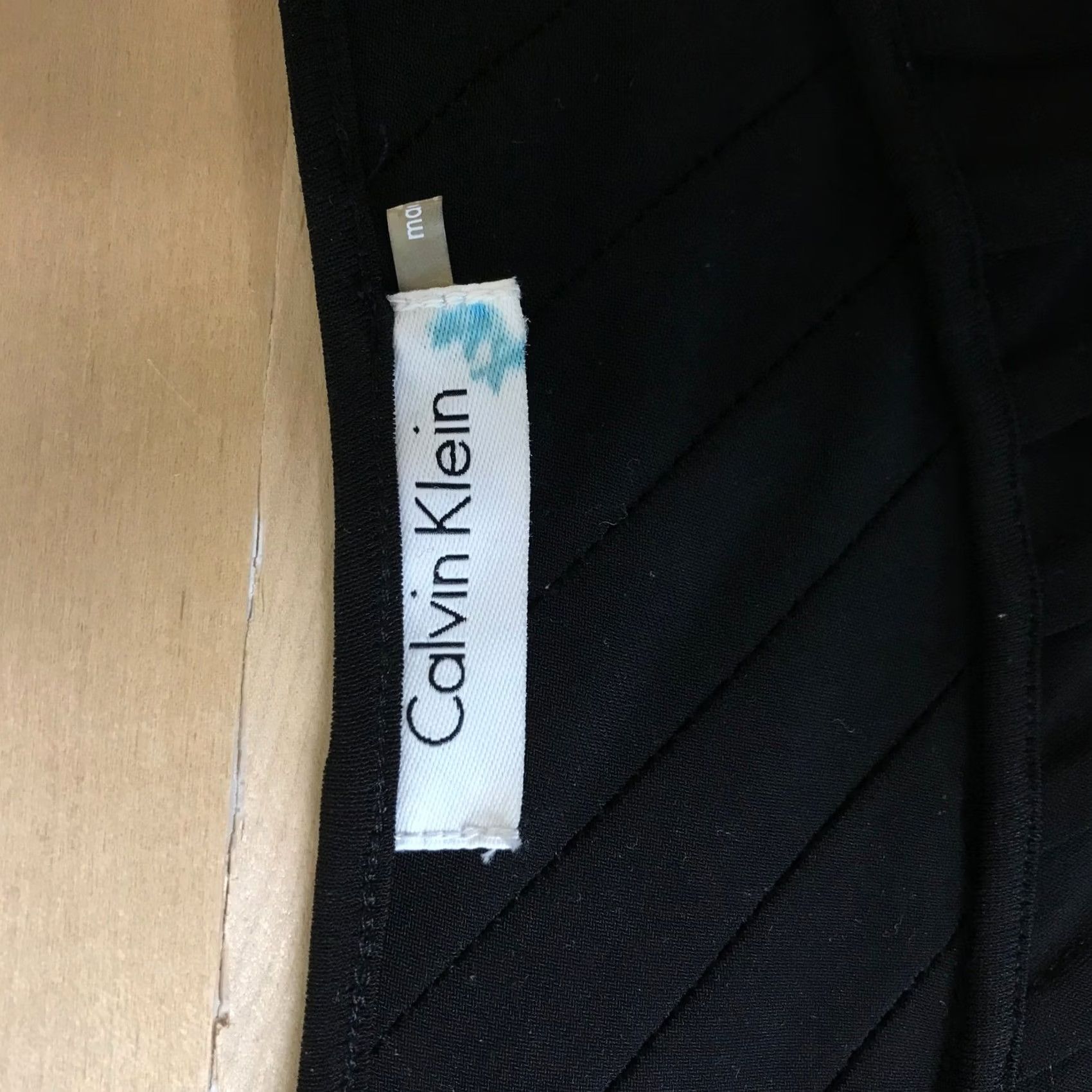 Calvin Klein Calvin Klein Black Tiered Bandage Sleeveless Sheath Dress AMLFW42I NWT Size M / US 6-8 / IT 42-44 - 7 Thumbnail