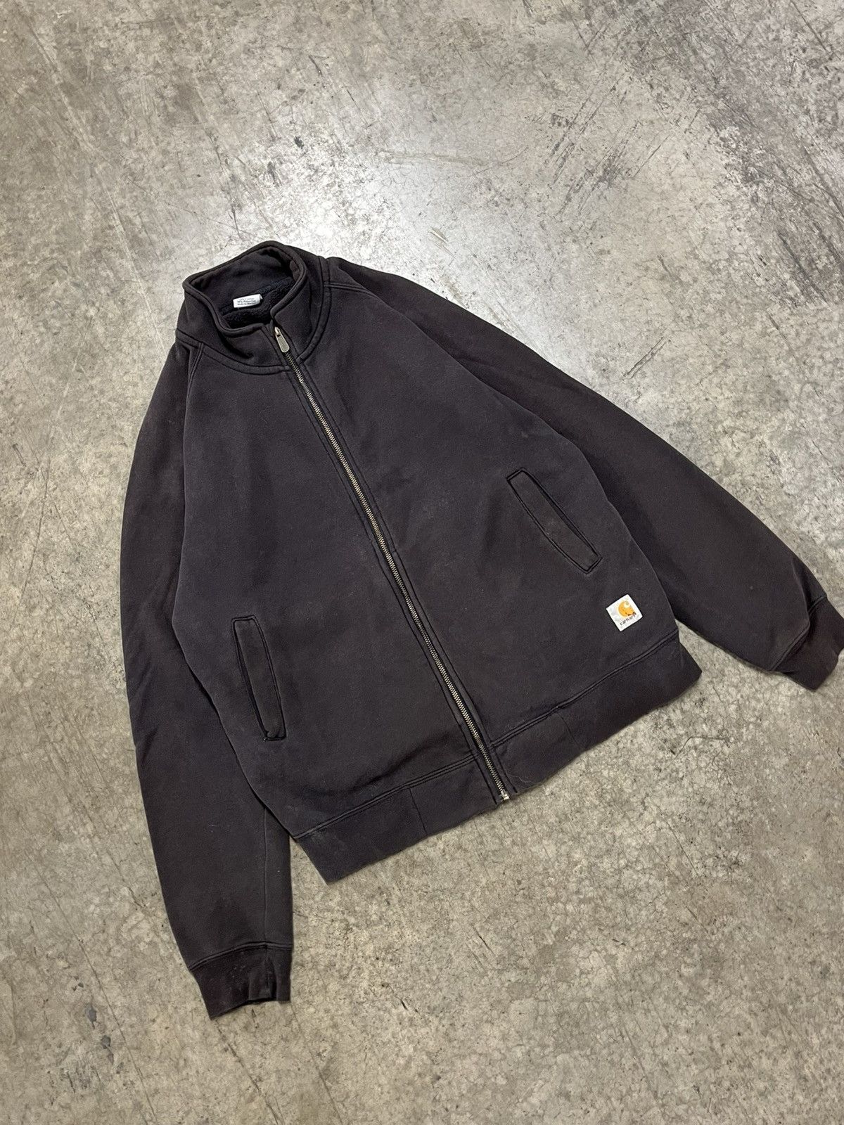 Carhartt × Vintage Carhartt zip up sweatshirt vintage streetwear hype rare Size US L / EU 52-54 / 3 - 1 Thumbnail