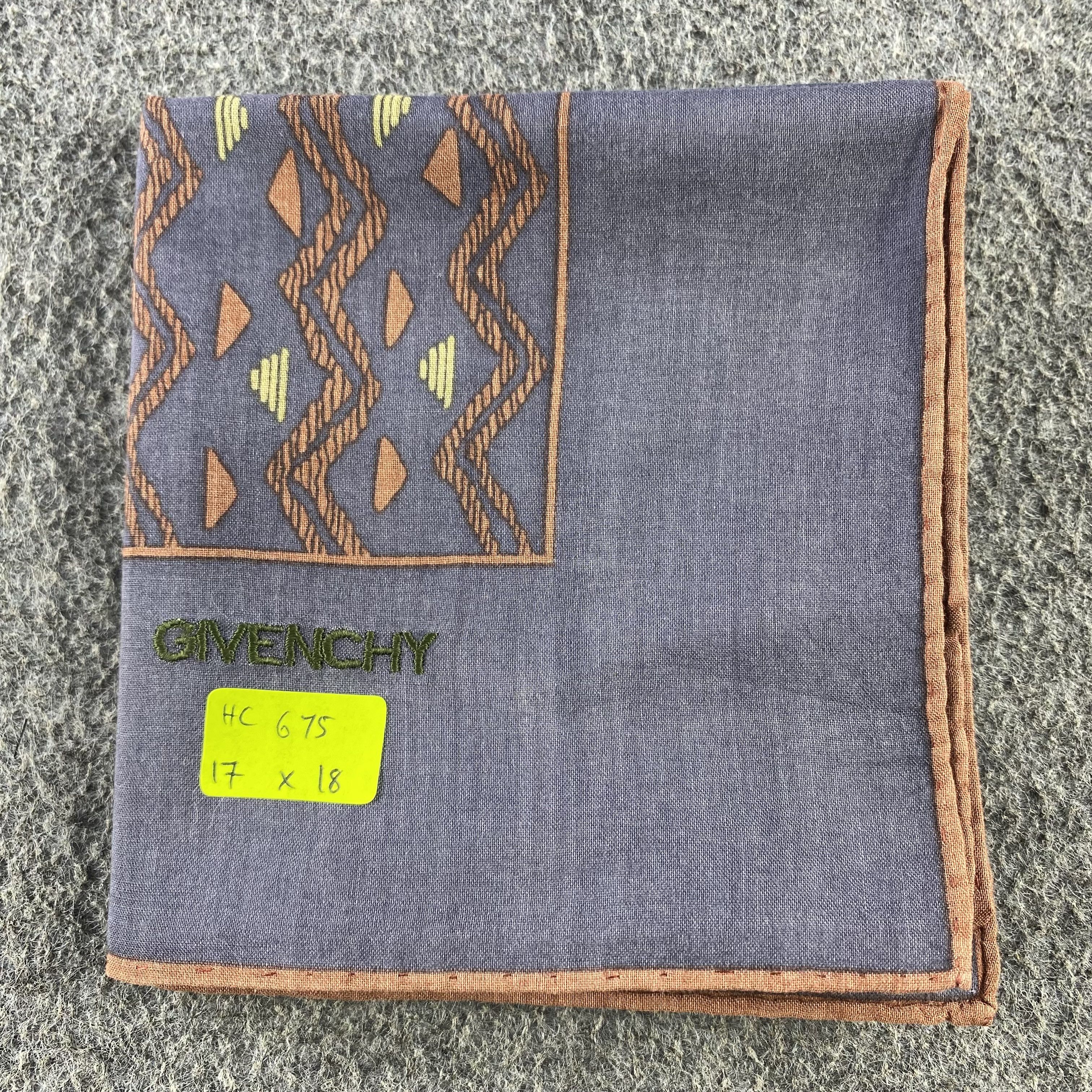 Vintage Givenchy Handkerchief/Neckerchief/Bandana HC675 Size ONE SIZE - 5 Thumbnail