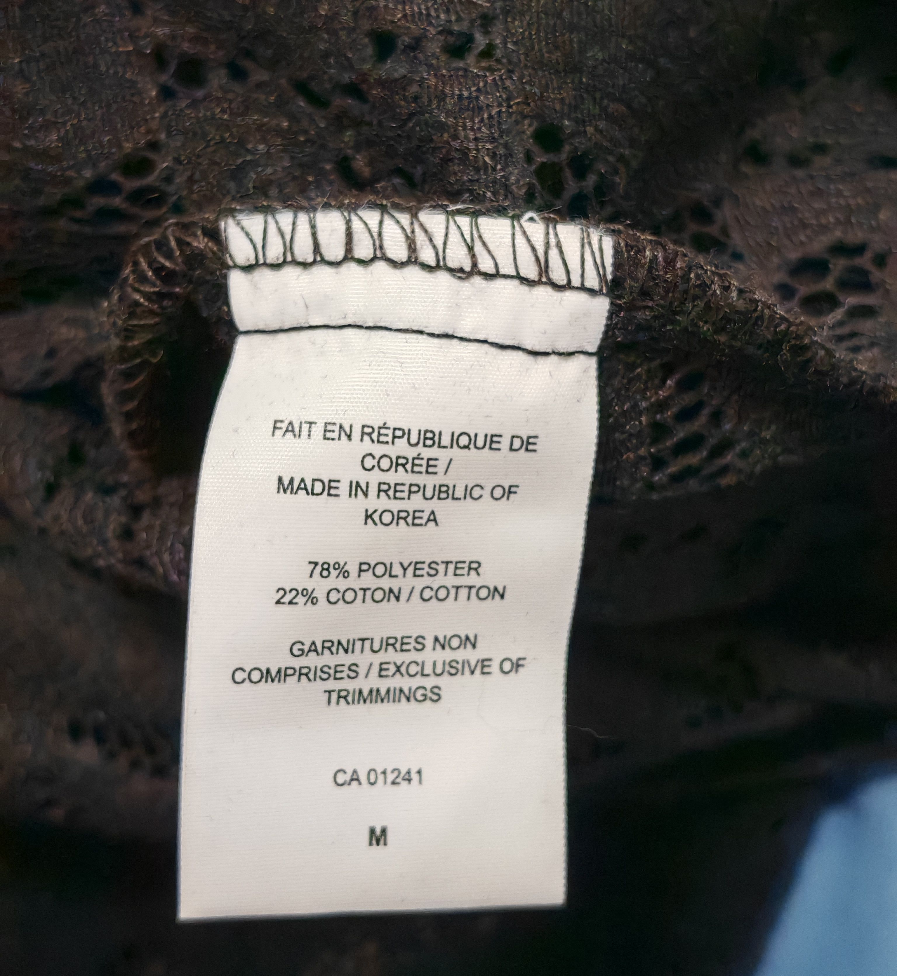 Other Korean Brand LANE Perforated Laser Cut Trucker Jacket Size US M / EU 48-50 / 2 - 9 Thumbnail