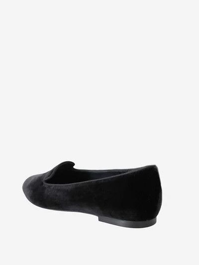 Dolce & Gabbana o1y0925 Velvet Loafers in Black Size US 5.5 / IT 35.5 - 3 Thumbnail