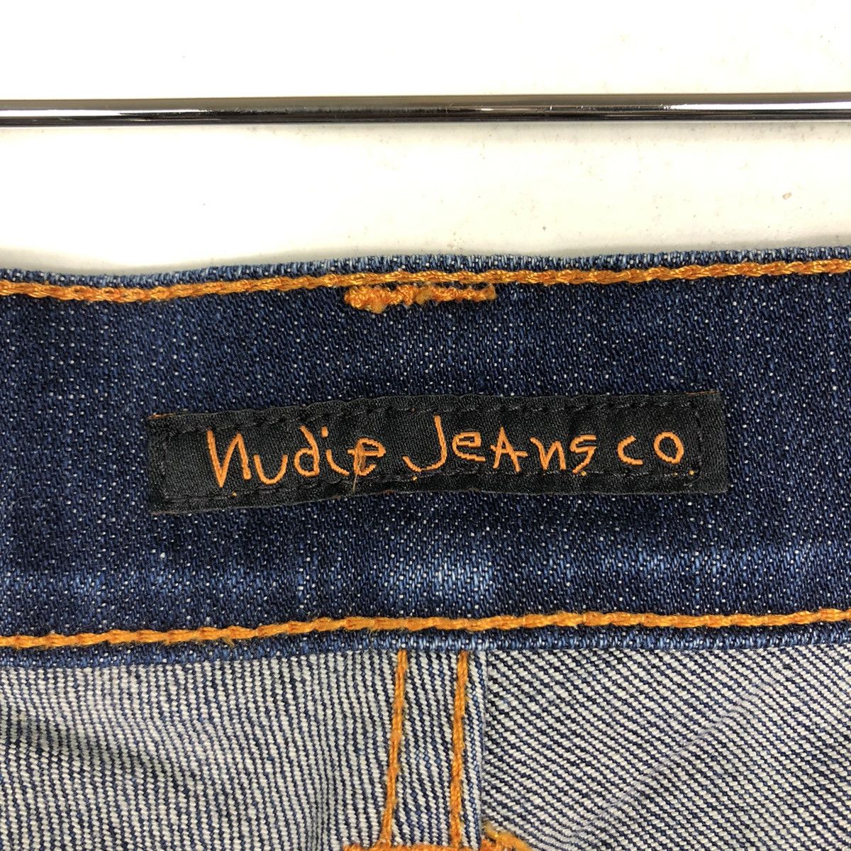 Japanese Brand 🔥Rare Skinny Cut Distressed Denim Jeans Nudie Japan Punk Size US 28 / EU 44 - 13 Thumbnail